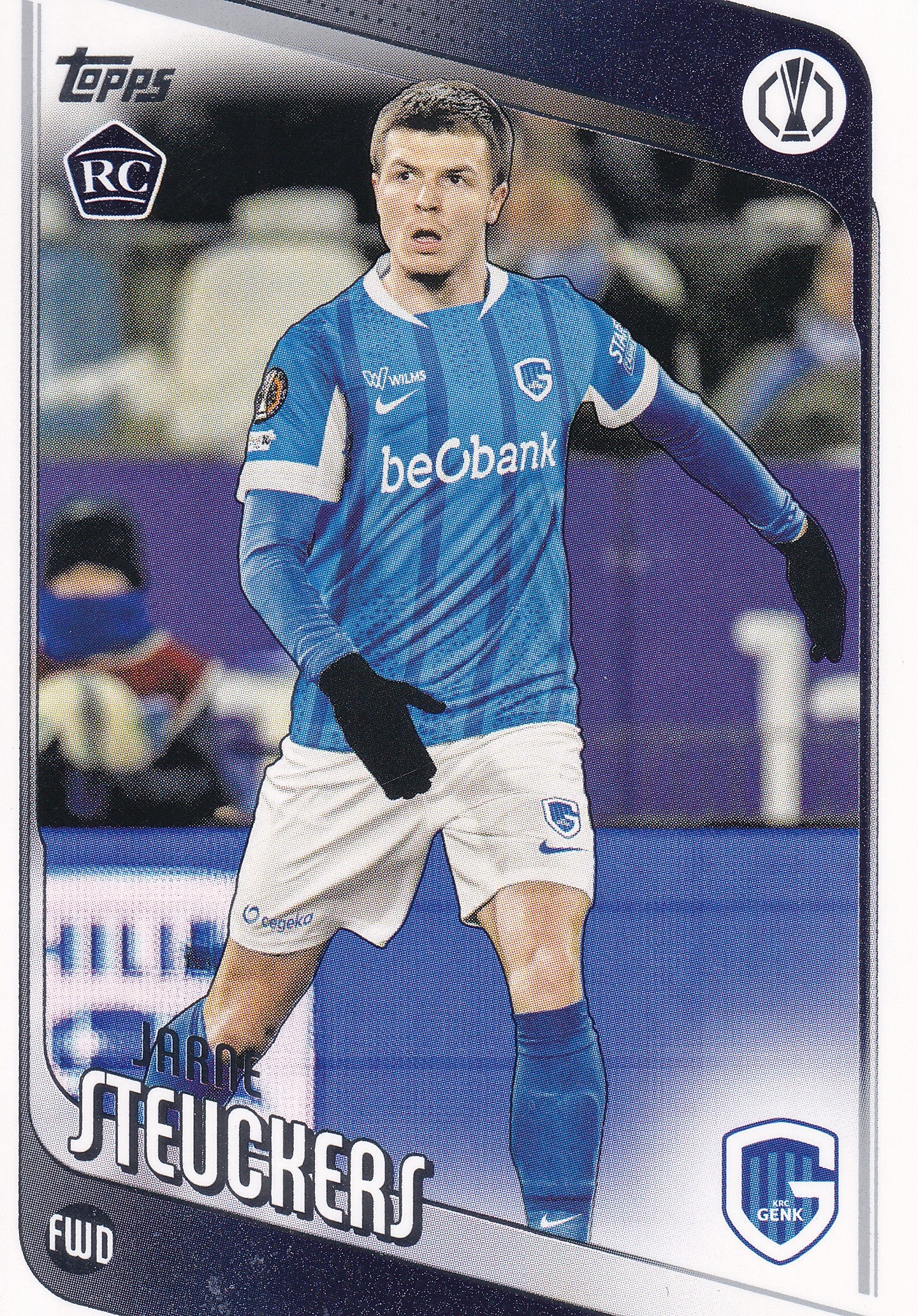 126. JARNE STEUCKERS - GENK - ROOKIE CARD
