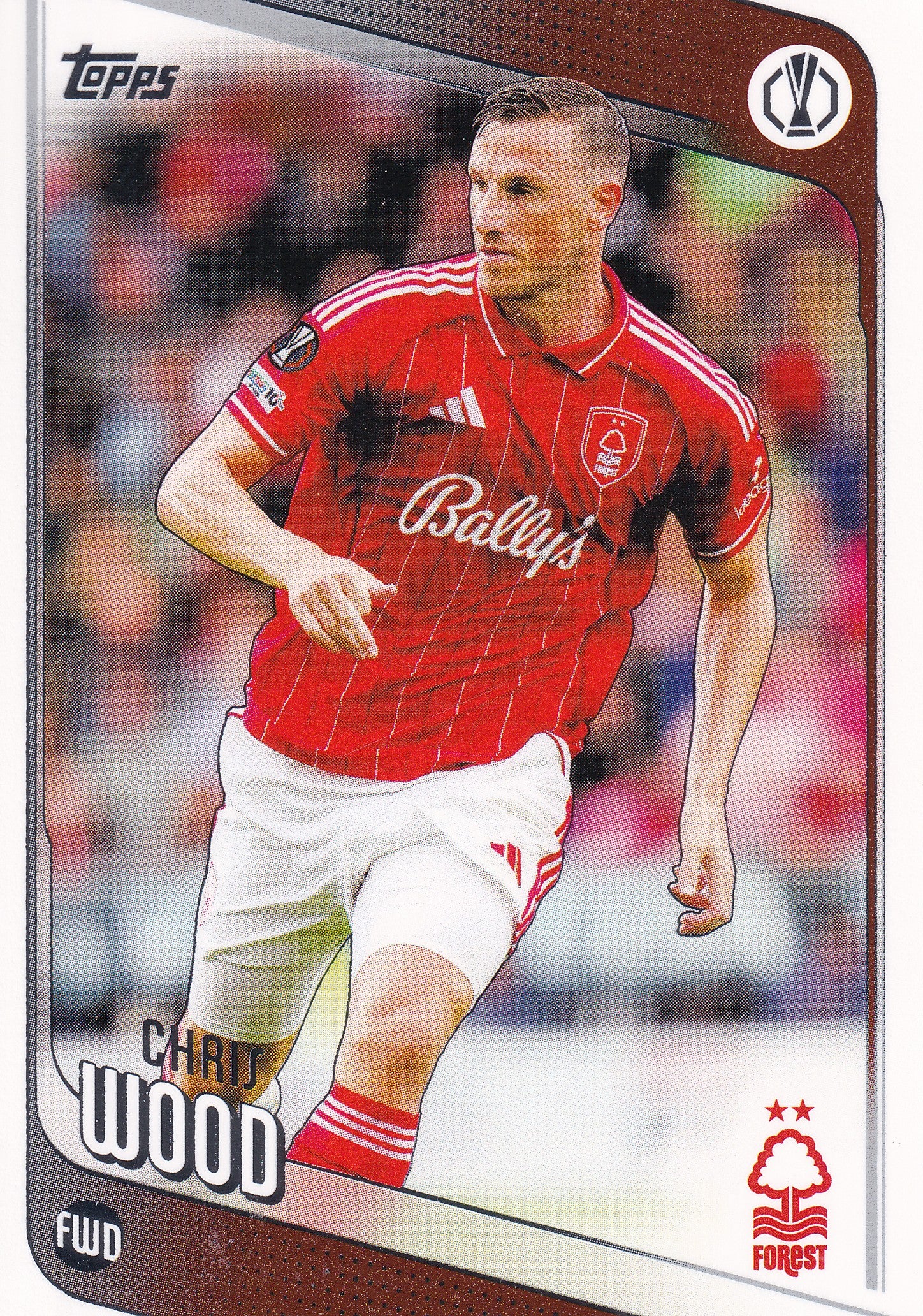 186. CHRIS WOOD - NOTTINGHAM FOREST