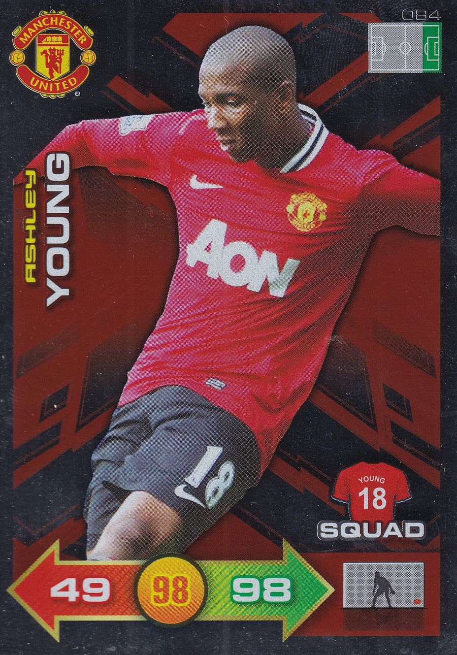 2011 - 082. ASHLEY YOUNG - MANCHESTER UNITED - SQUAD