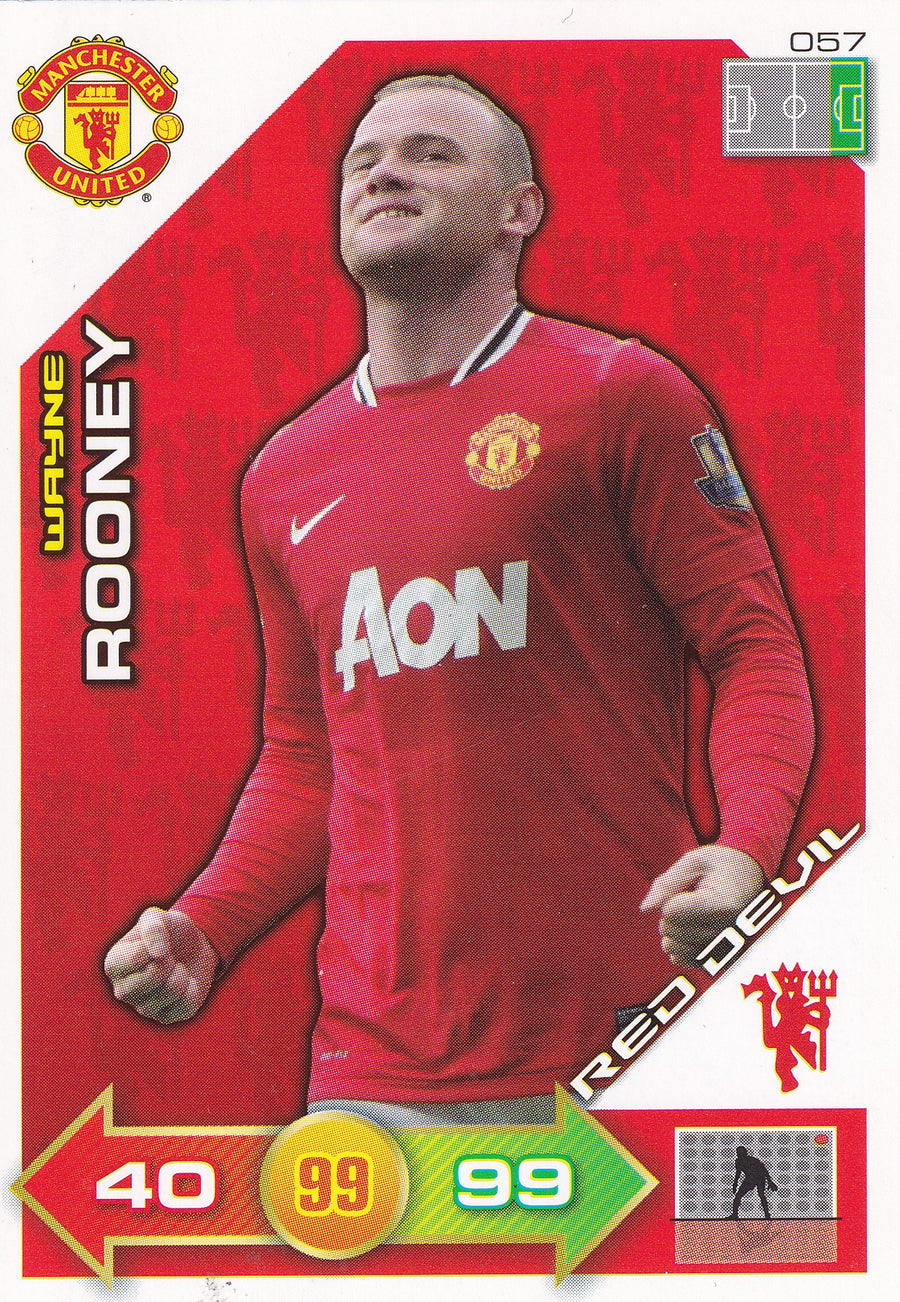 2011 - 057. WAYNE ROONEY - MANCHESTER UNITED - RED DEVIL