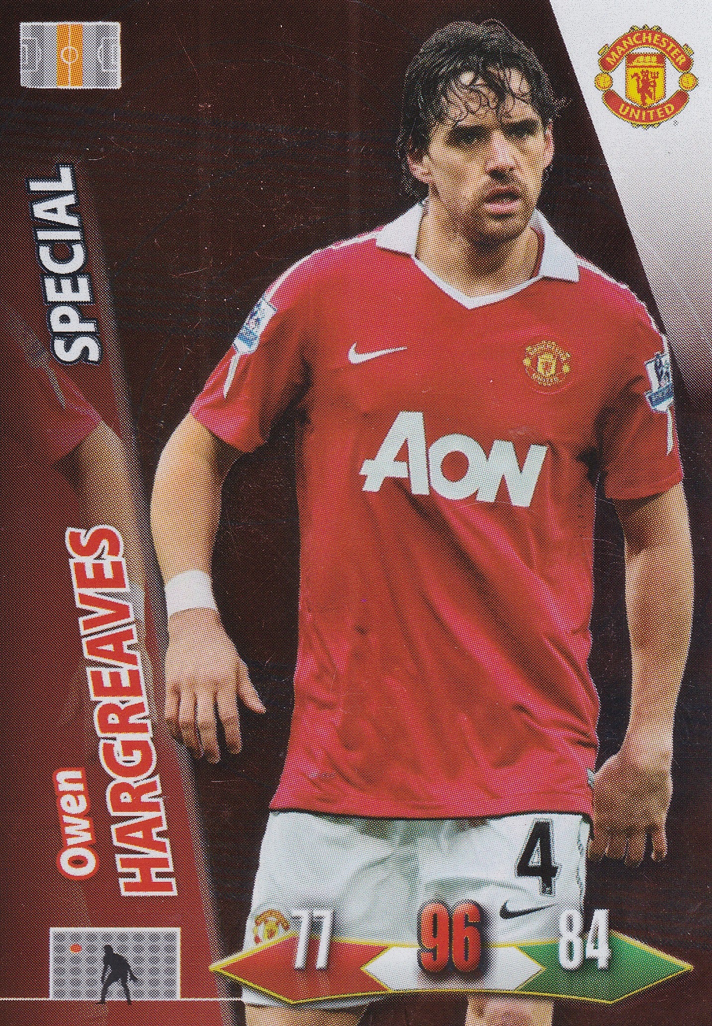 2010/11 - OWEN HARGREAVES - MANCHESTER UNITED - SPECIAL