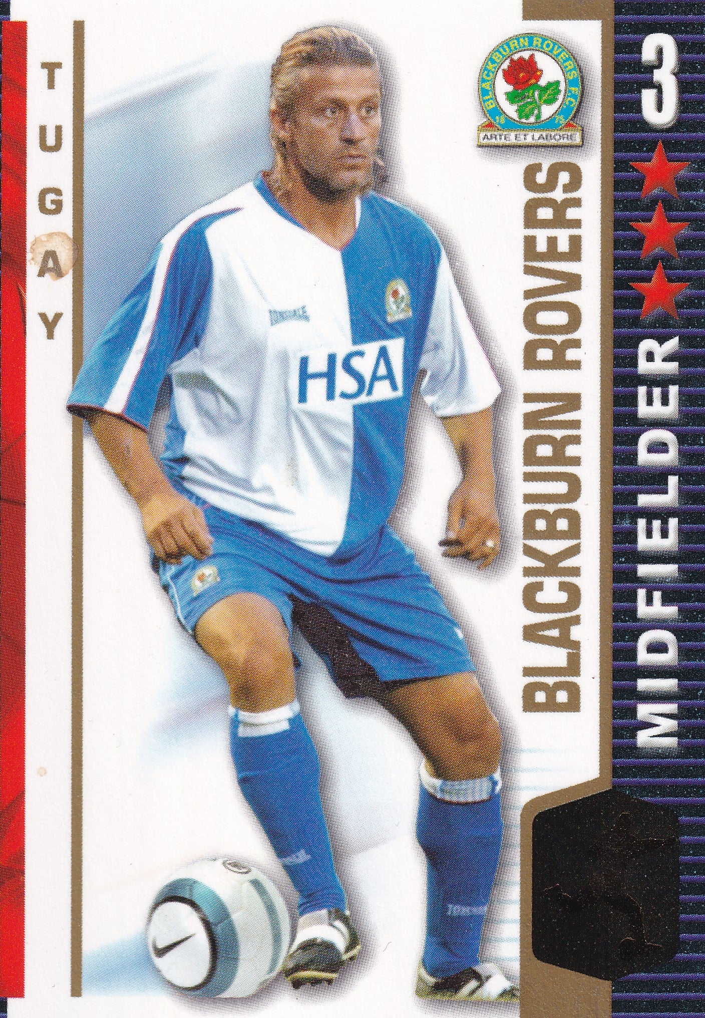 BLACKBURN ROVERS - TUGAY