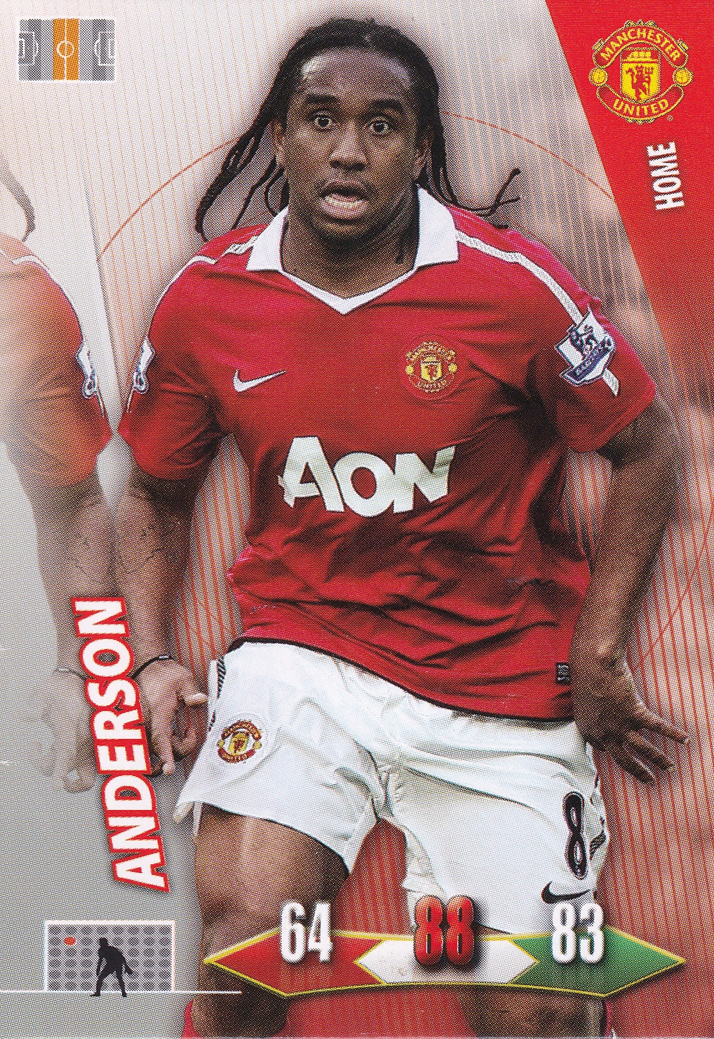 2010/11 - ANDERSON- MANCHESTER UNITED - HOME