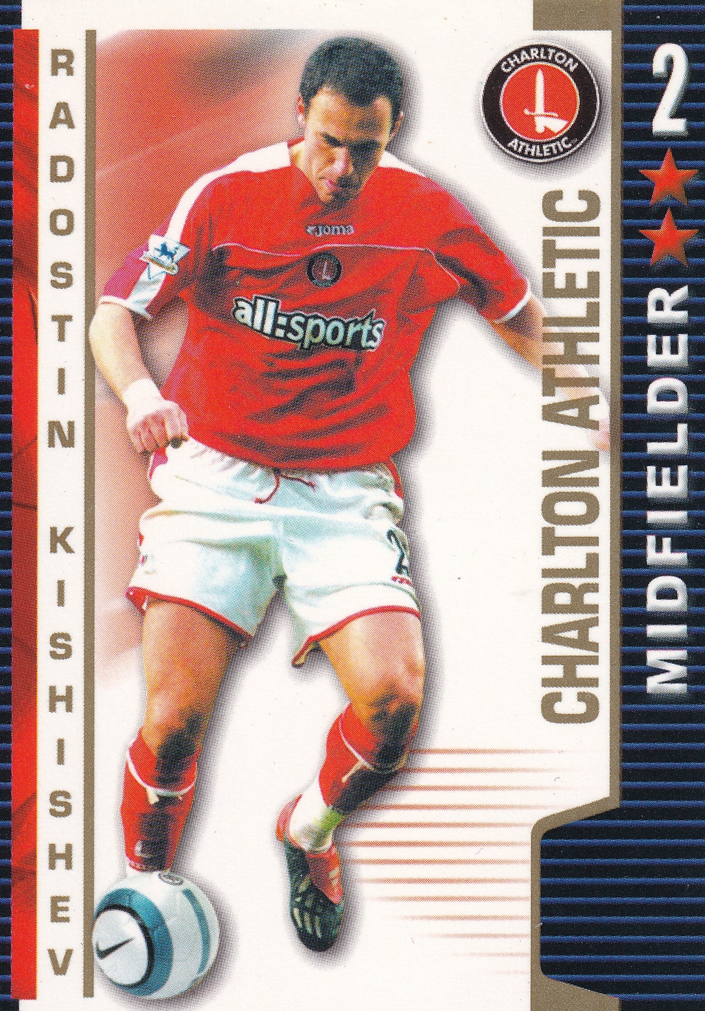 CHARLTON ATHLETIC - RADOSTIN KISHISHEV