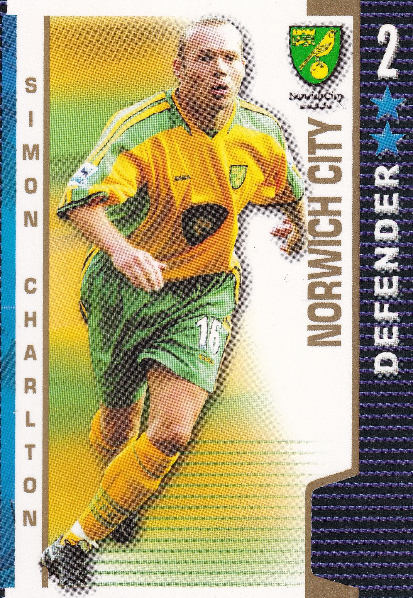 NORWICH CITY - SIMON CHARLTON