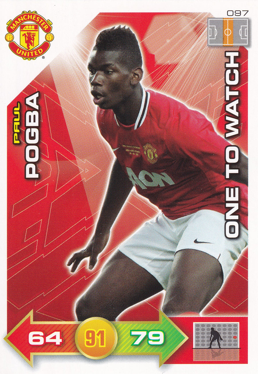 2011 - 097. PAUL POGBA - MANCHESTER UNITED - ONE TO WATCH - ROOKIE