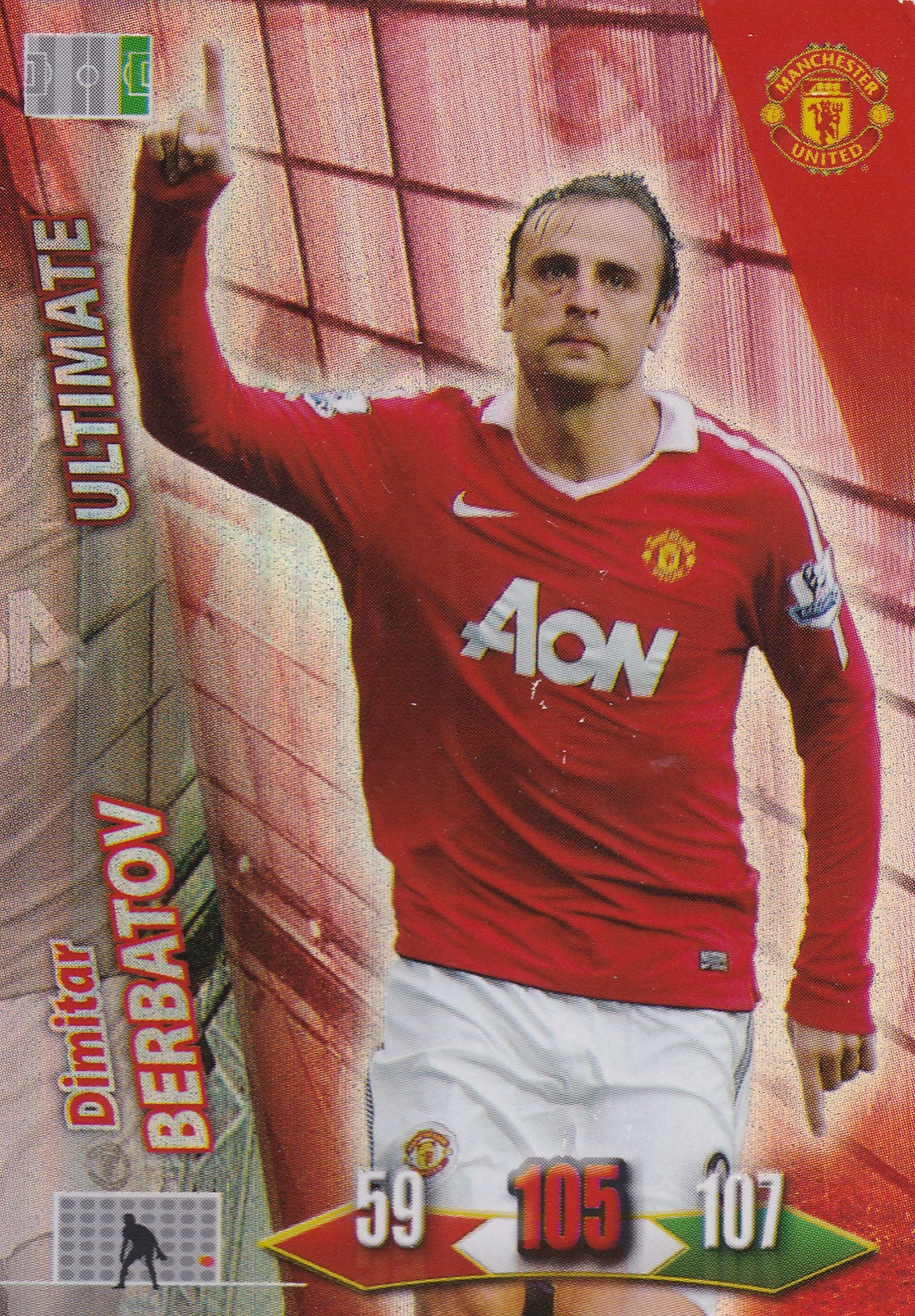 2010/11 - DIMITAR BERBATOV - MANCHESTER UNITED - ULTIMATE