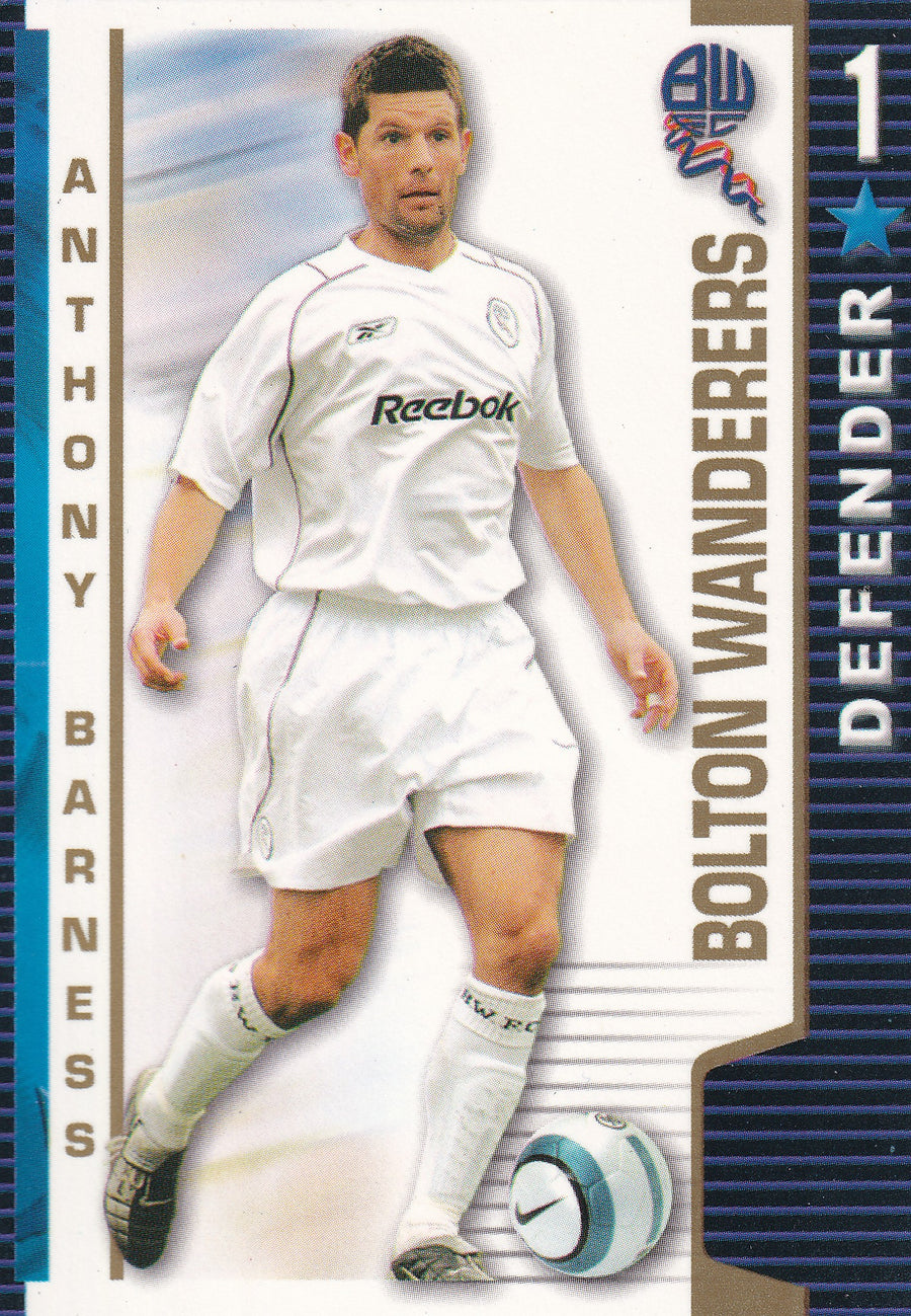 BOLTON WANDERES - ANTHONY BARNESS