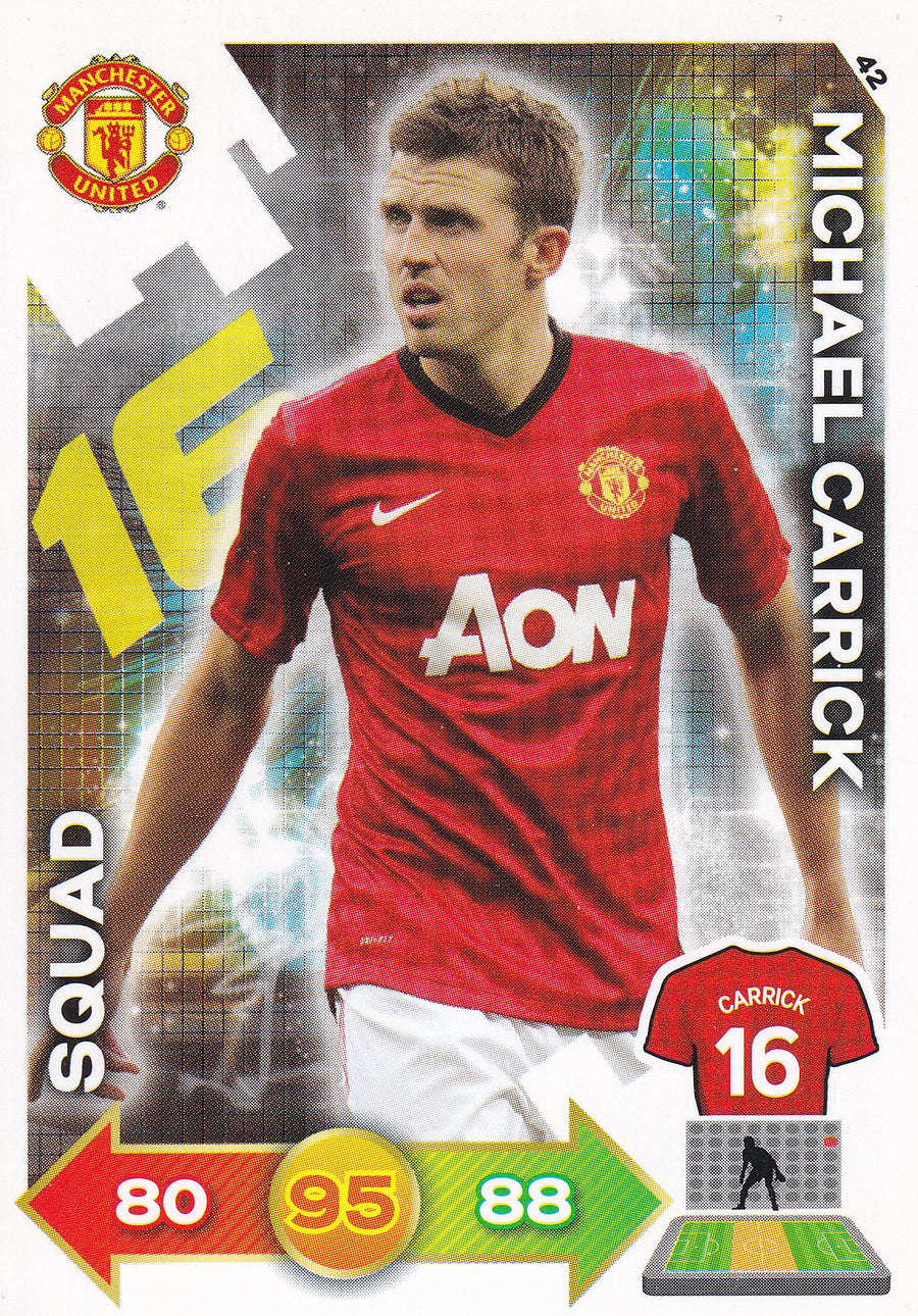 2013 - 042. MICHAEL CARRICK - MANCHESTER UNITED - SQUAD