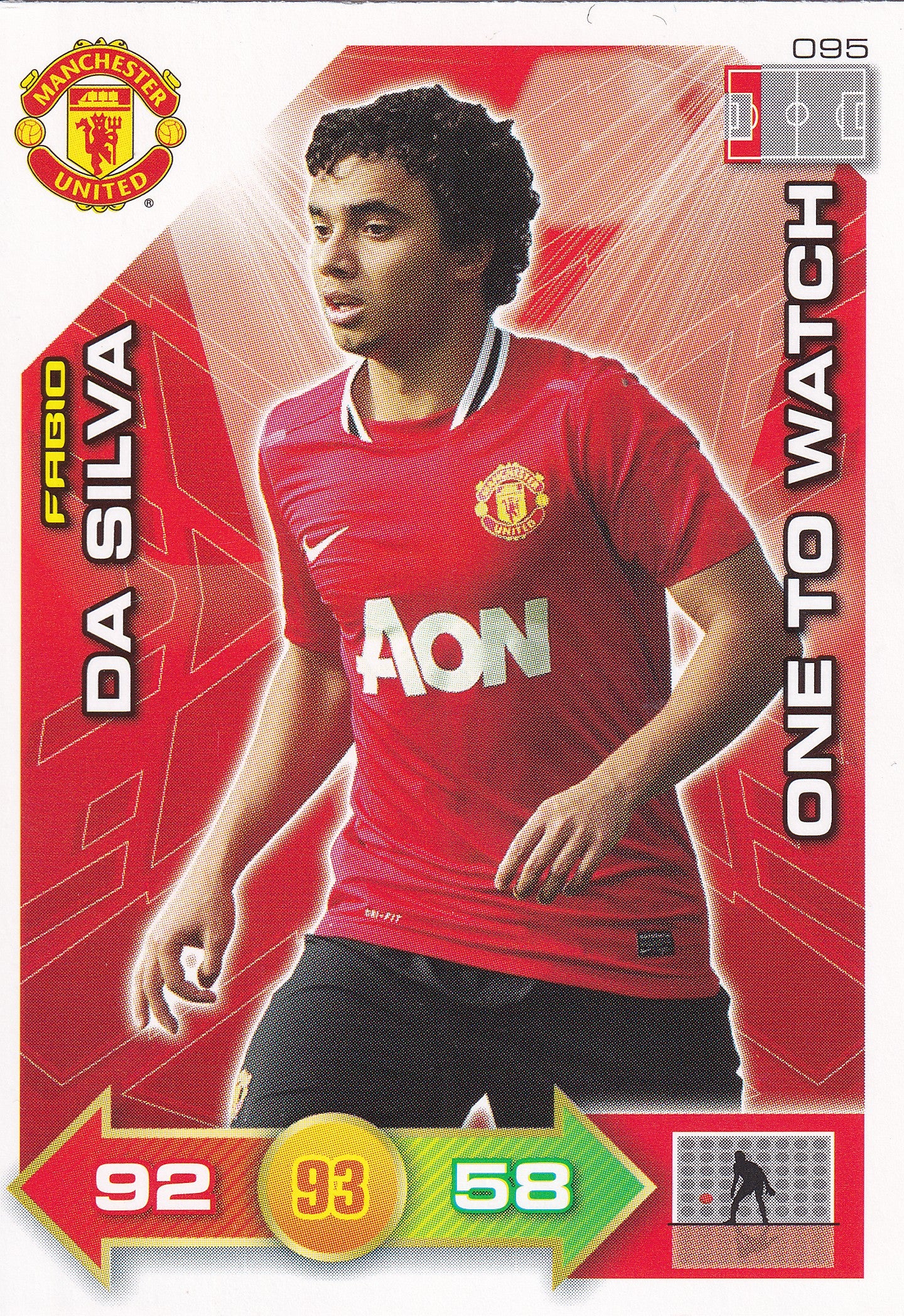 2011 - 095. FABIO DA SILVA - MANCHESTER UNITED - ONE TO WATCH