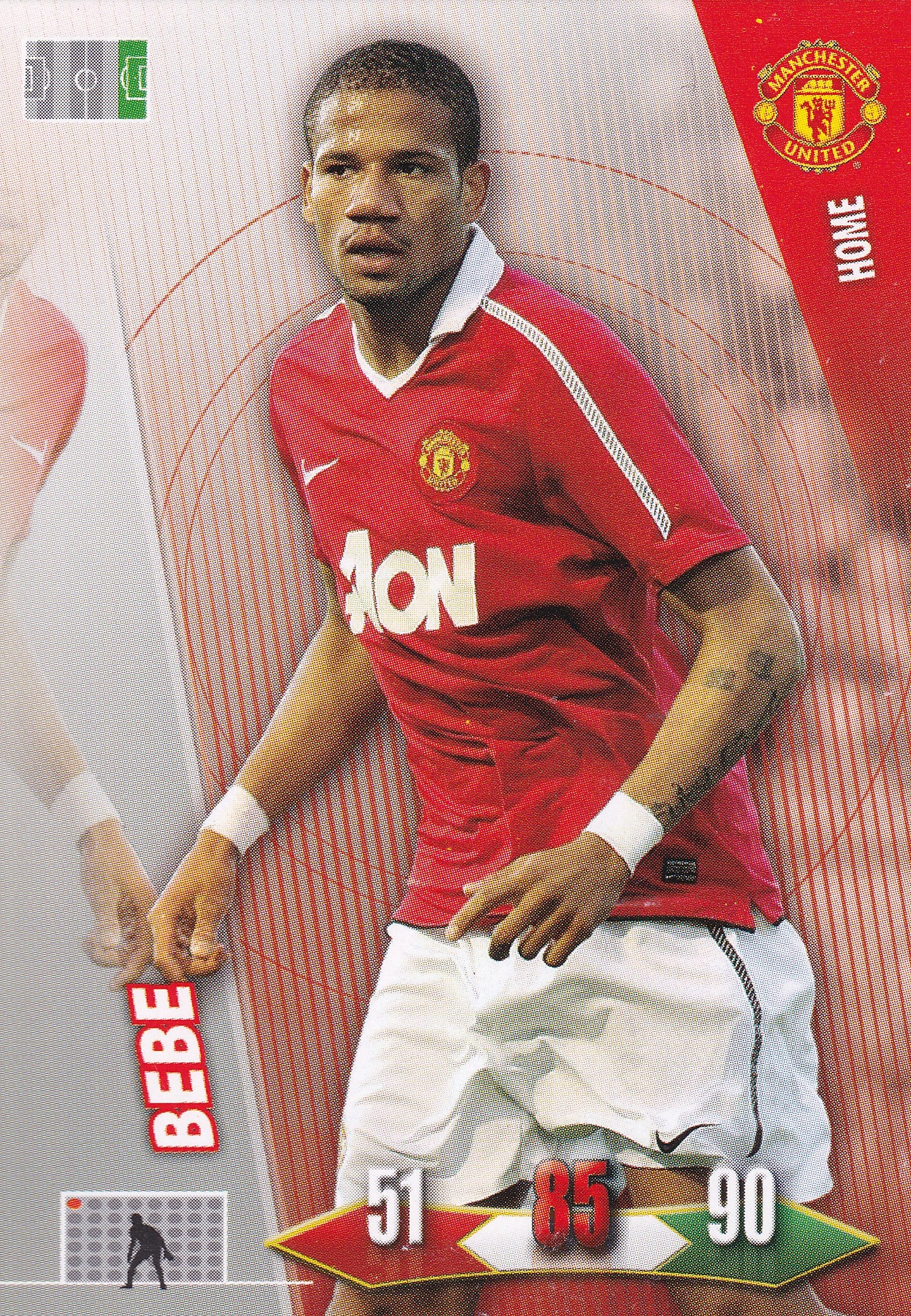 2010/11 - BEBE - MANCHESTER UNITED - HOME