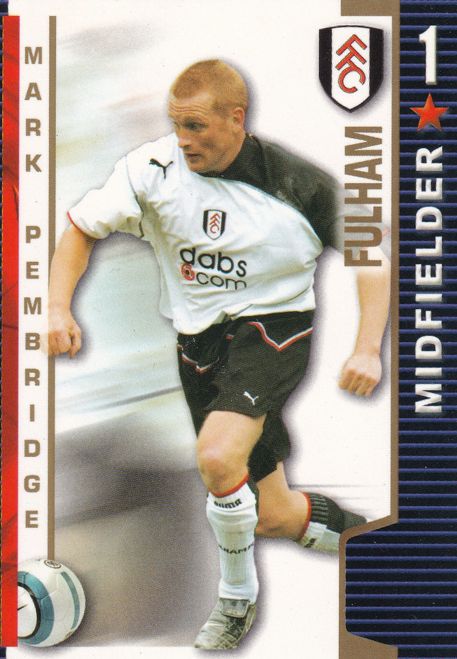 FULHAM - MARK PEMBRIDGE