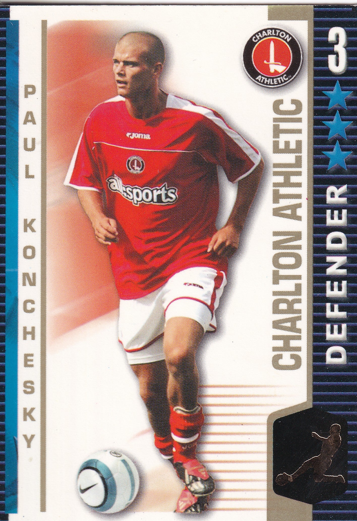 CHARLTON ATHLETIC - PAUL KONCHESKY