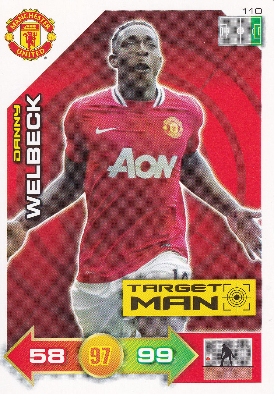2011 - 110. DANNY WELBECK - MANCHESTER UNITED - TARGET MAN