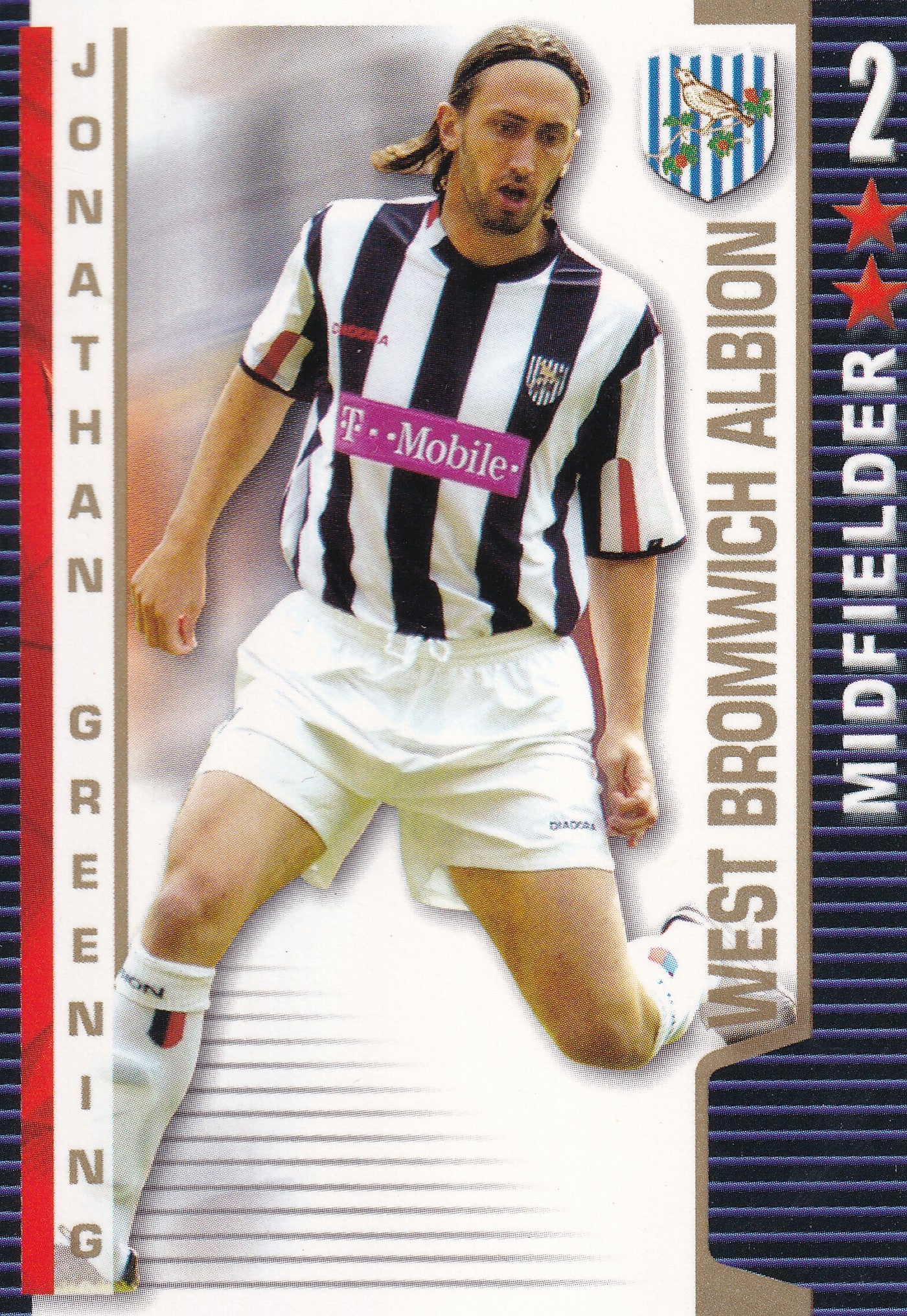 WEST BROMWICH ALBION - JONATHAN GREENING