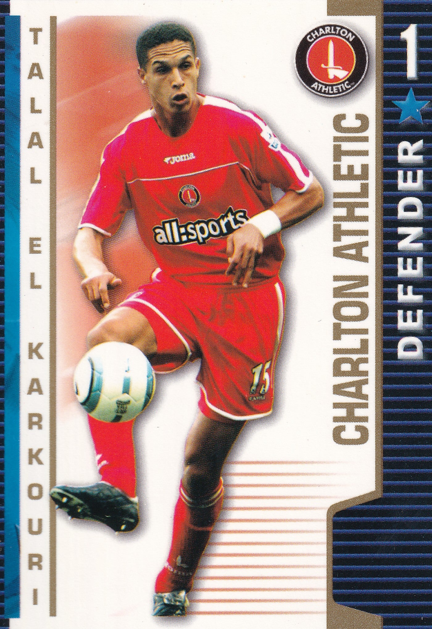 CHARLTON ATHLETIC - TALAL LEL KARKOURI