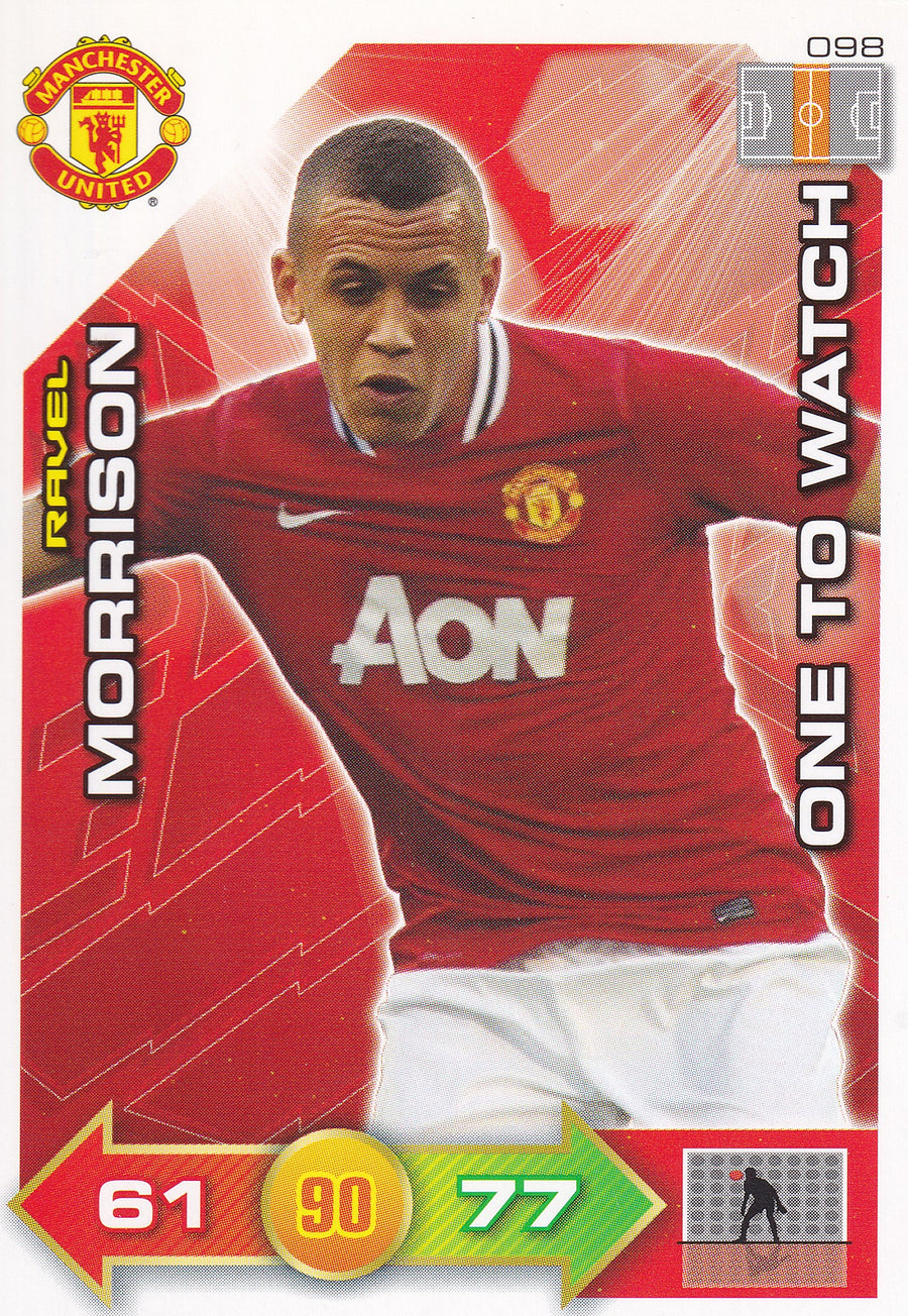 2011 - 098. RAVEL MORRISON - MANCHESTER UNITED - ONE TO WATCH