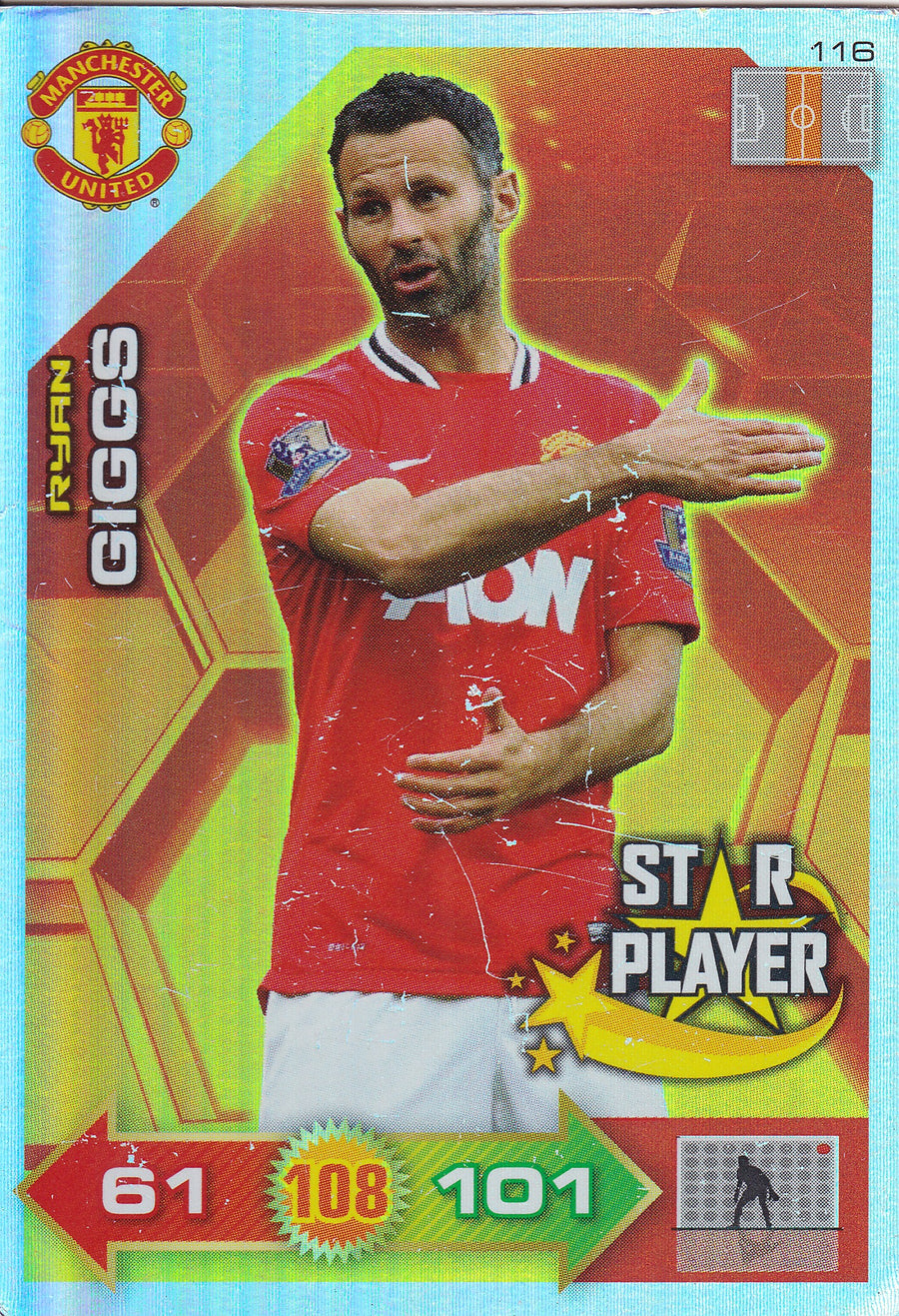 2011 - 116. RYAN GIGGS - MANCHESTER UNITED - STAR PLAYER