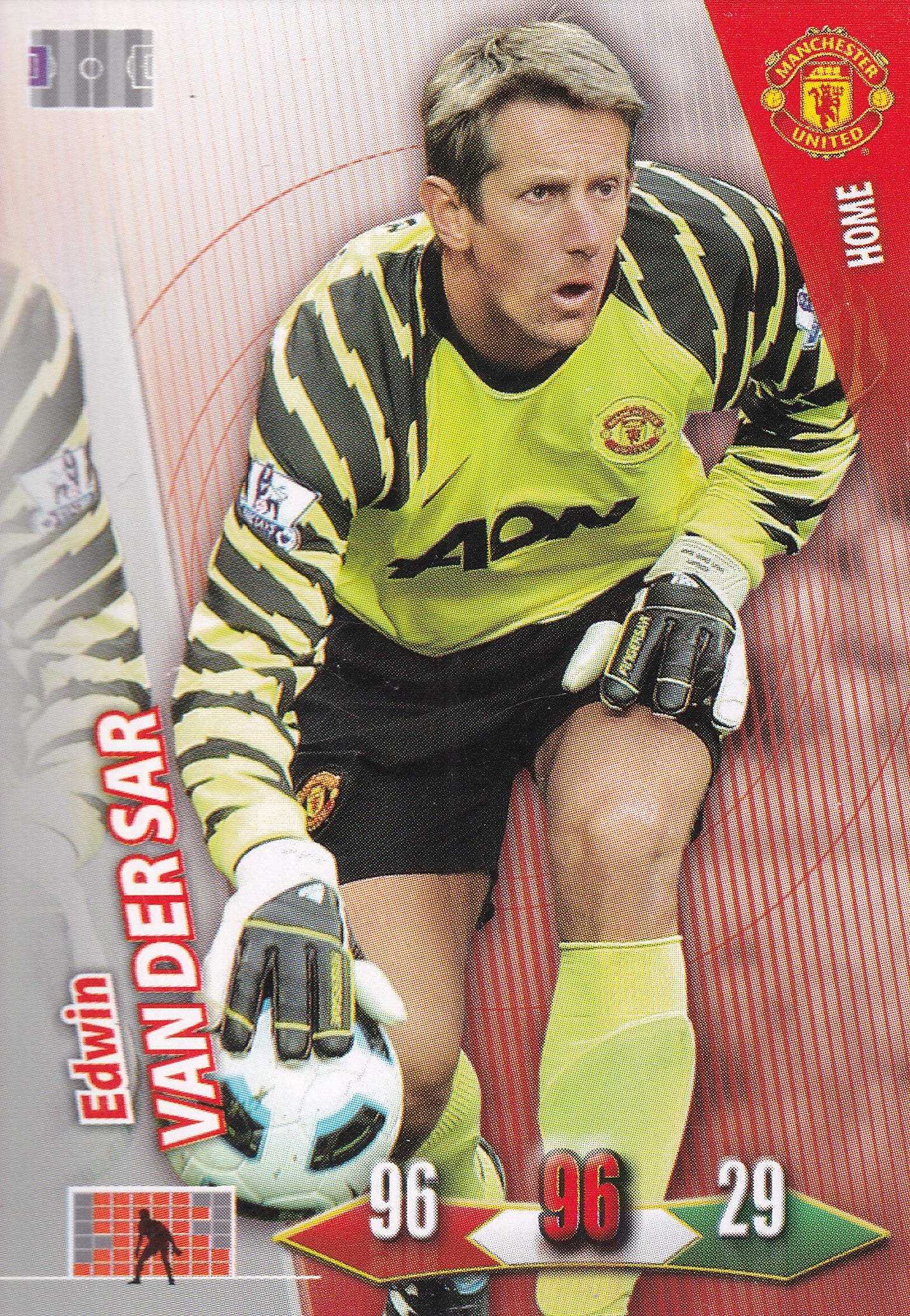 2010/11 - EDWIN VAN DER SAR - MANCHESTER UNITED - HOME
