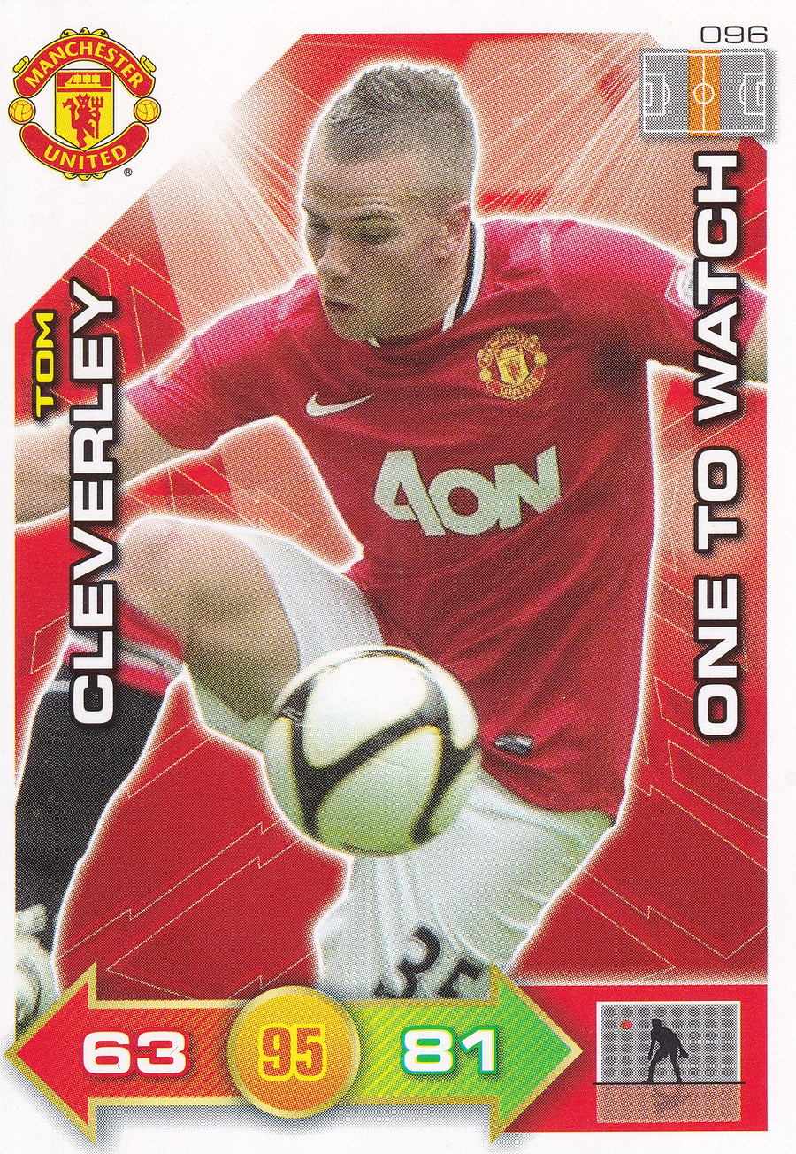 2011 - 096. TOM CLEVERLY - MANCHESTER UNITED - ONE TO WATCH