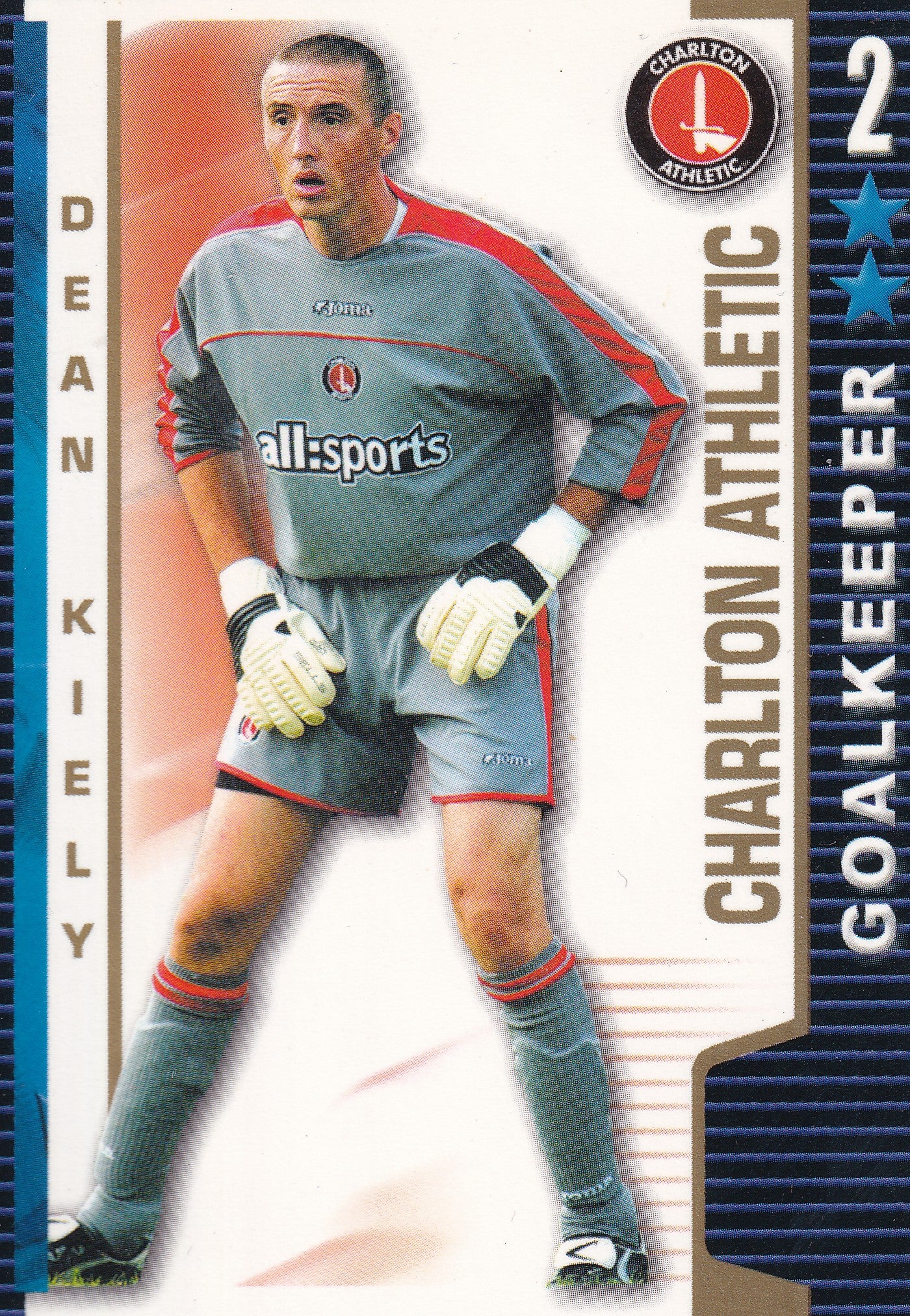 CHARLTON ATHLETIC - DEAN KIELY