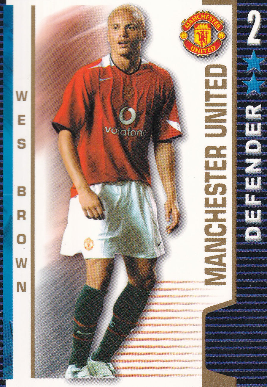 MANCHESTER UNITED - WES BROWN