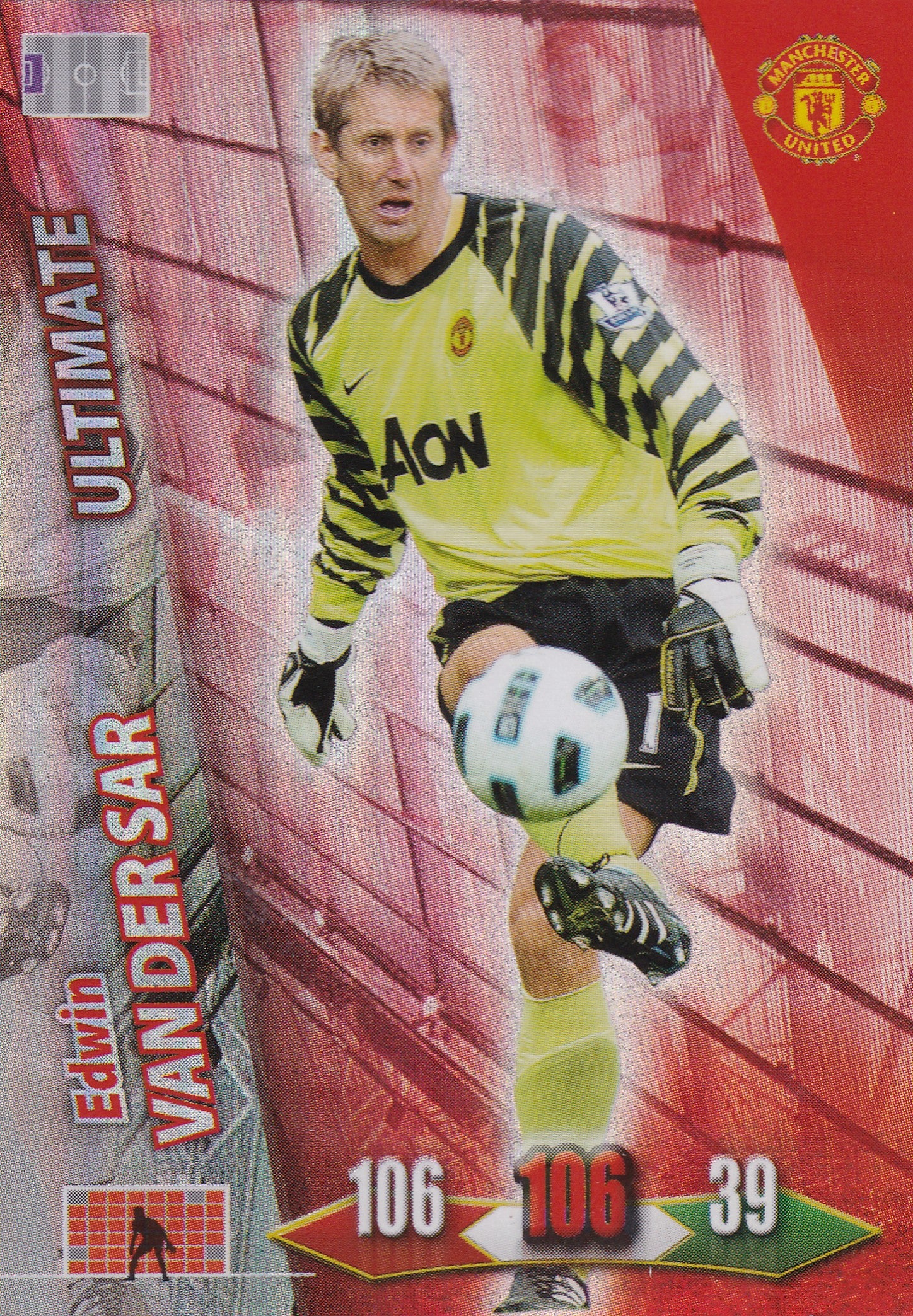 2010/11 - EDWIN VAN DER SAR - MANCHESTER UNITED - ULTIMATE