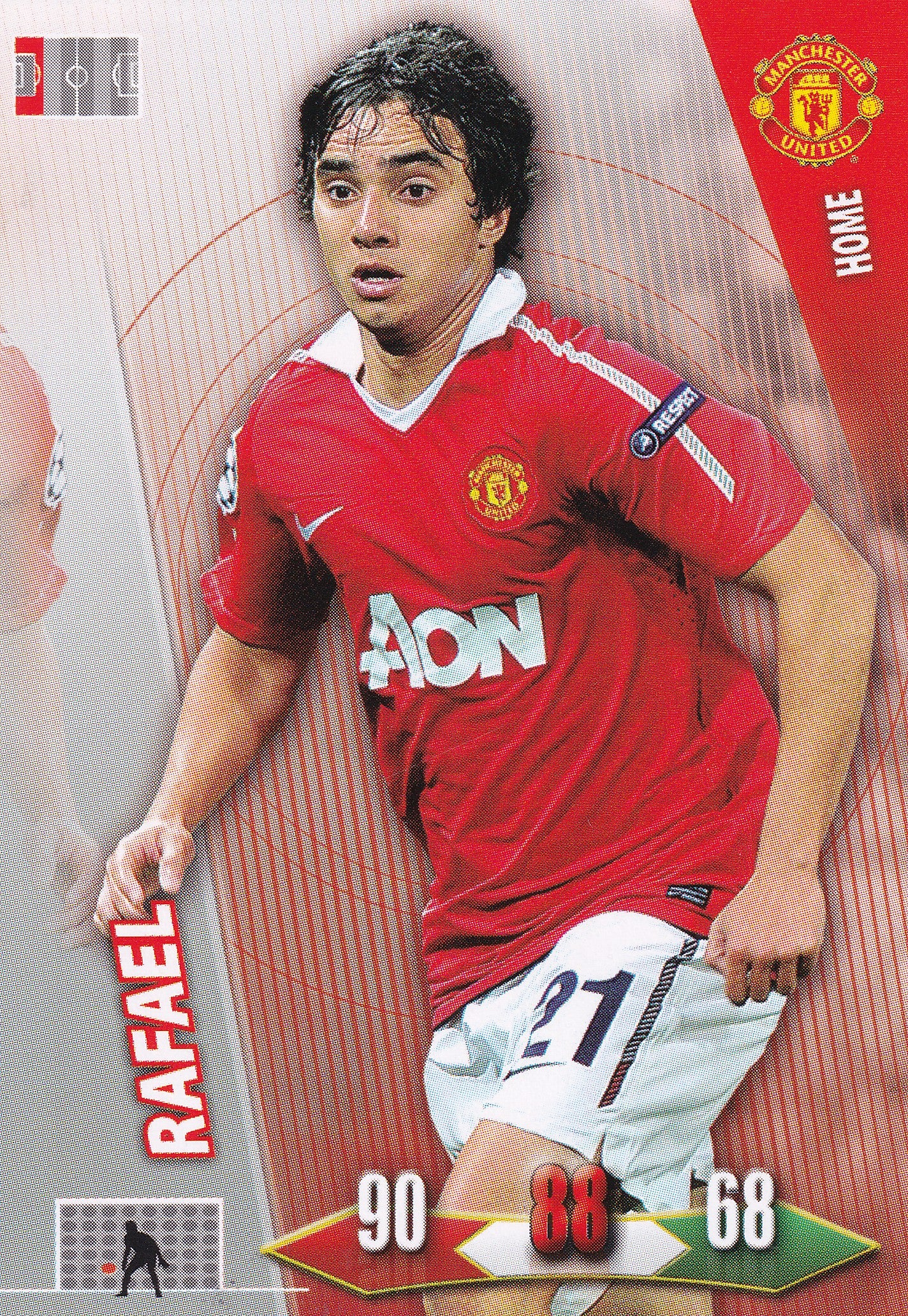 2010/11 - RAFAEL - MANCHESTER UNITED - HOME