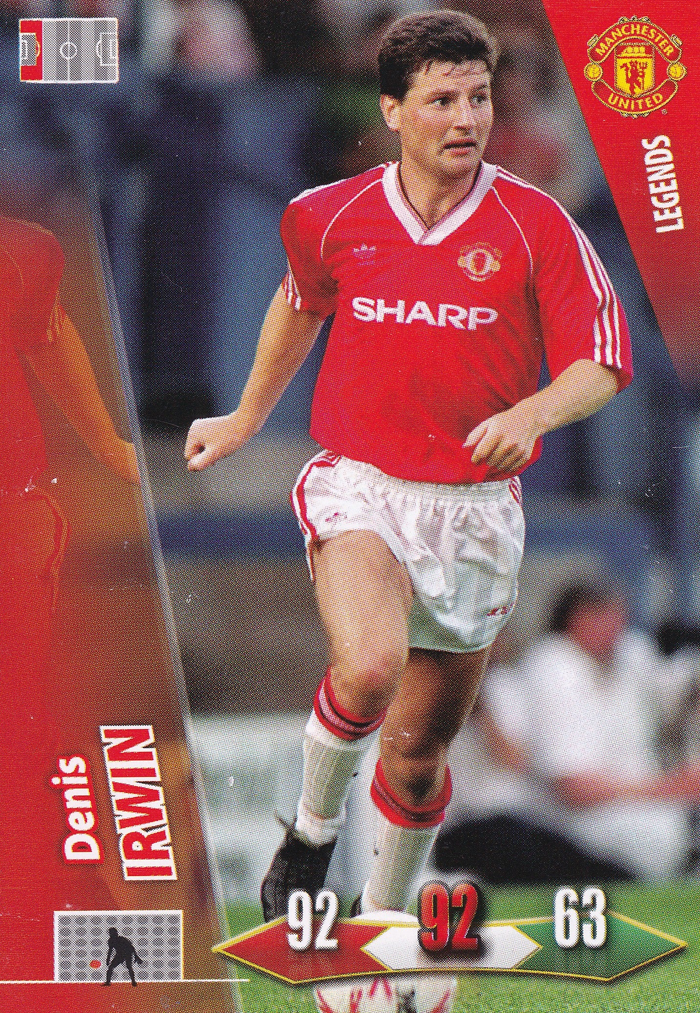 2010/11 - DENIS IRWIN - MANCHESTER UNITED - LEGENDS