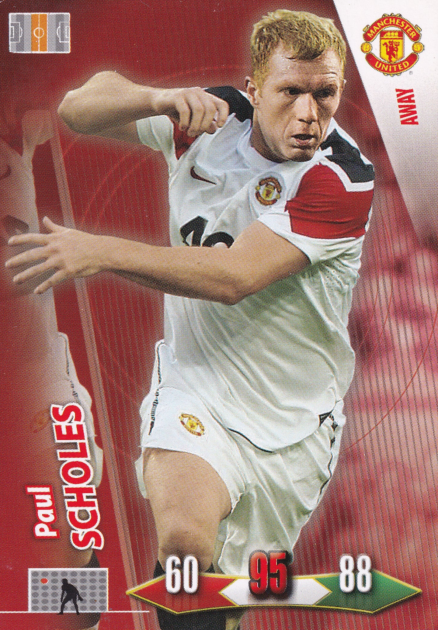 2010/11 - PAUL SCHOLES - MANCHESTER UNITED - AWAY