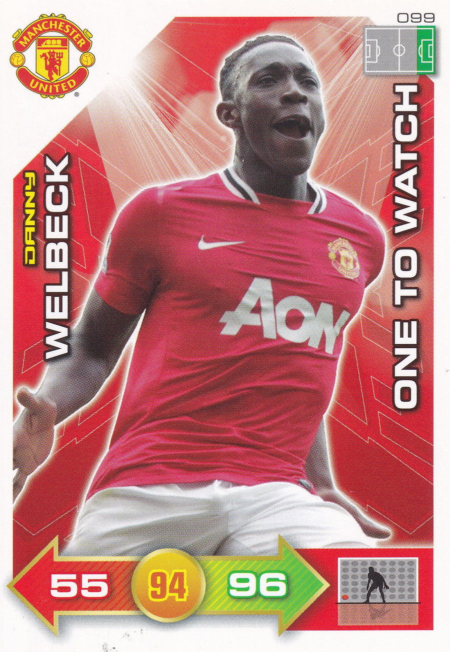 2011 - 099. DANNY WELBECK - MANCHESTER UNITED - ONE TO WATCH
