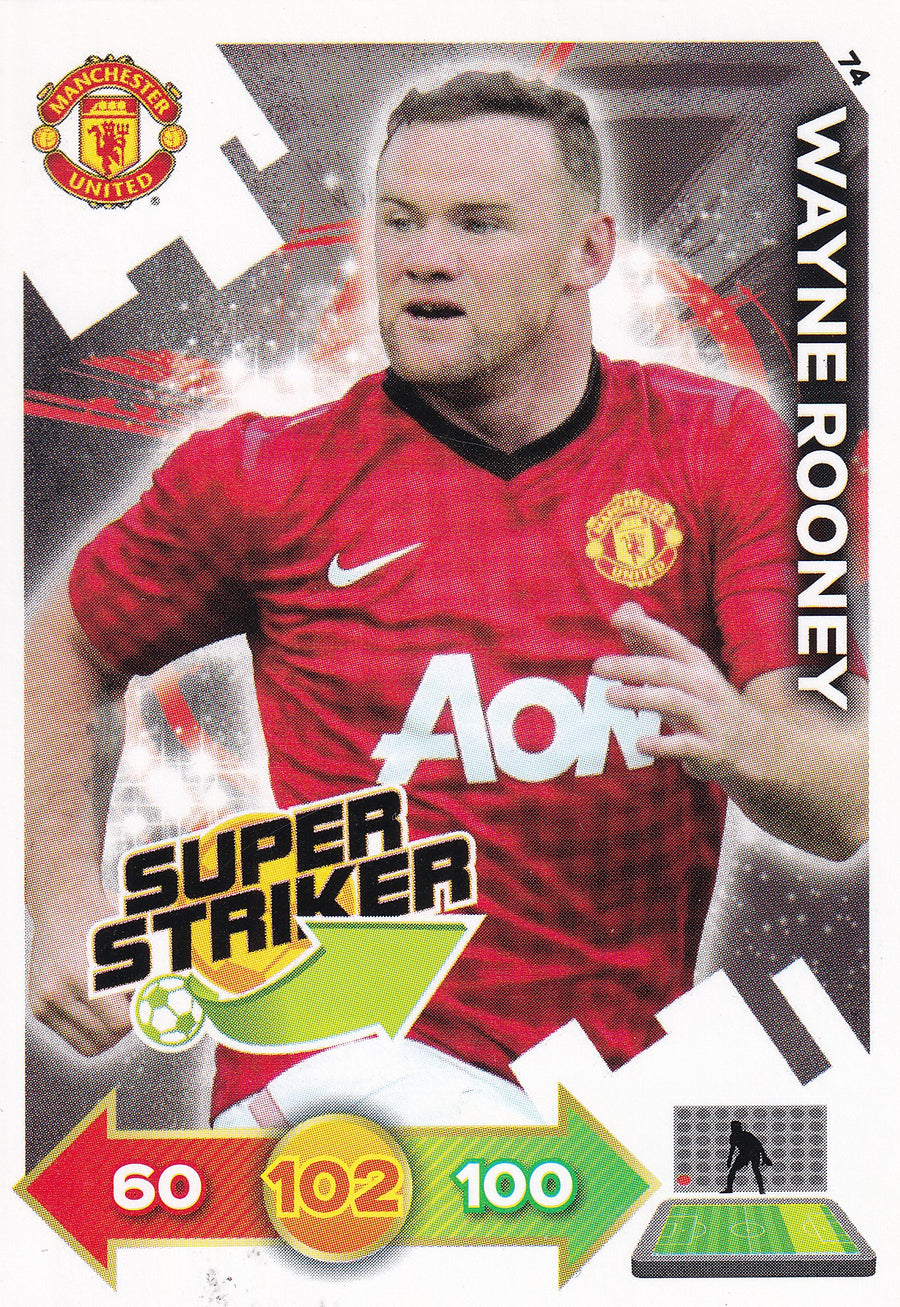 2013 - 074. WAYNE ROONEY - MANCHESTER UNITED - SUPER STRIKER