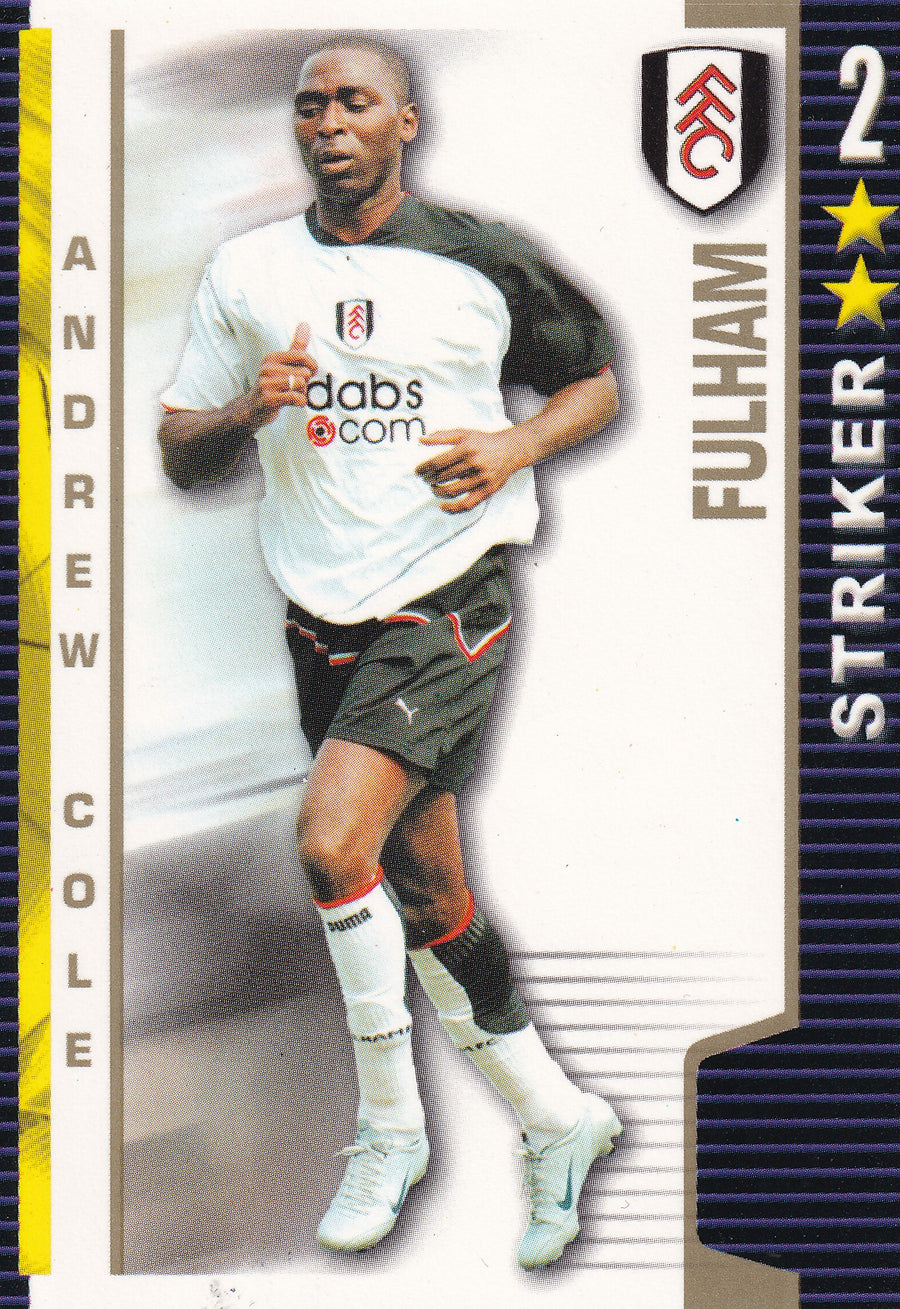 FULHAM - ANDREW COLE