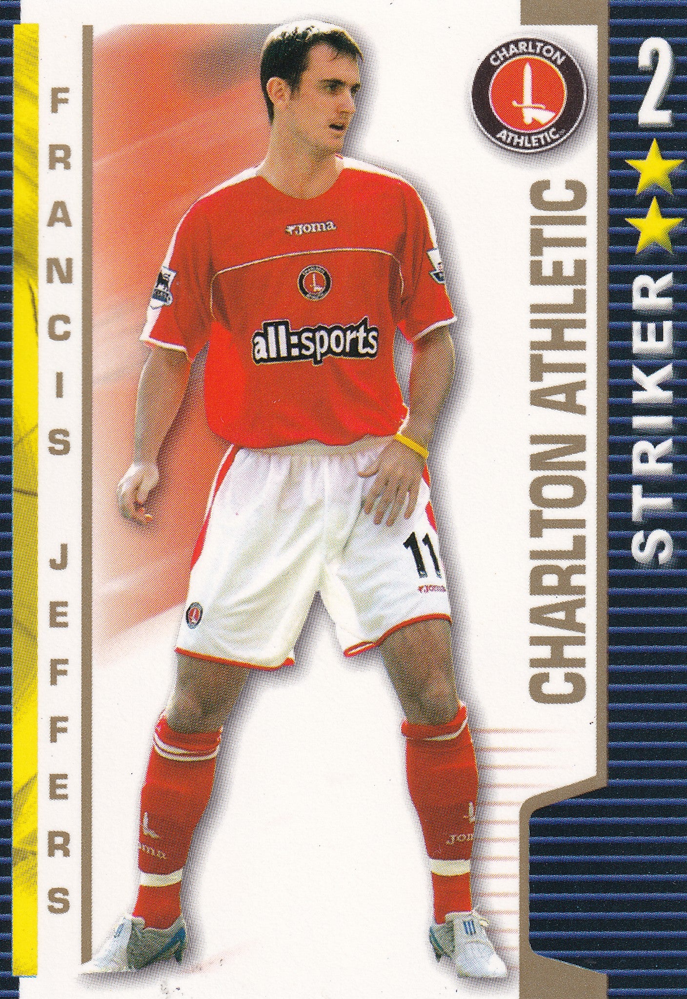 CHARLTON ATHLETIC - FRANCIS JEFFERS