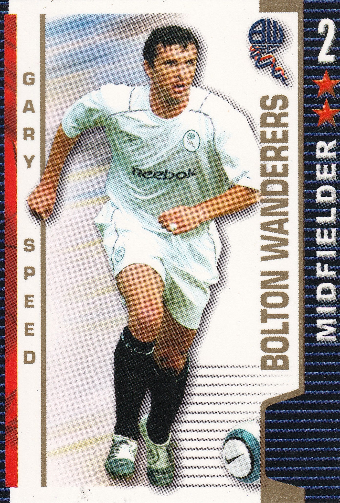 BOLTON WANDERES - GARY SPEED