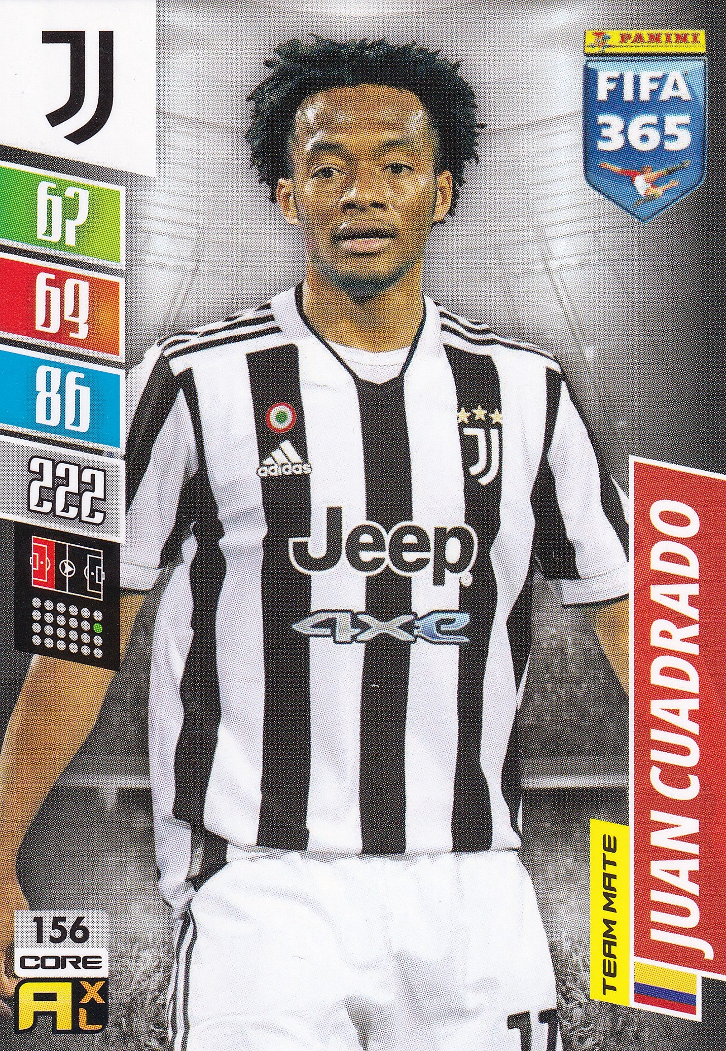 156. JUAN CUADRADO - JUVENTUS