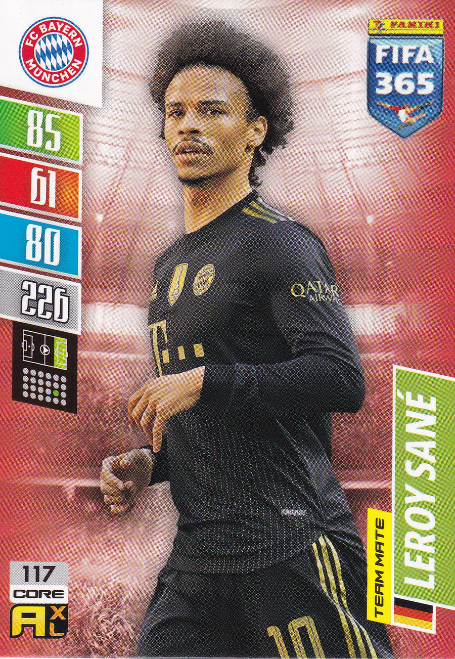 117. LEROY SANE - FC BAYERN MUNCHEN