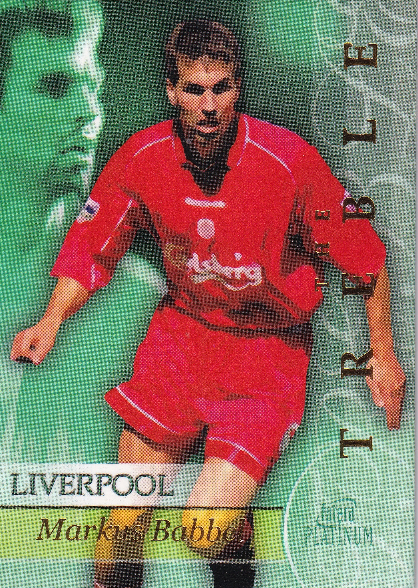 TR 01. MARKUS BABBEL - FUTERA PLATINUM  THE TREBLE 2001 #250
