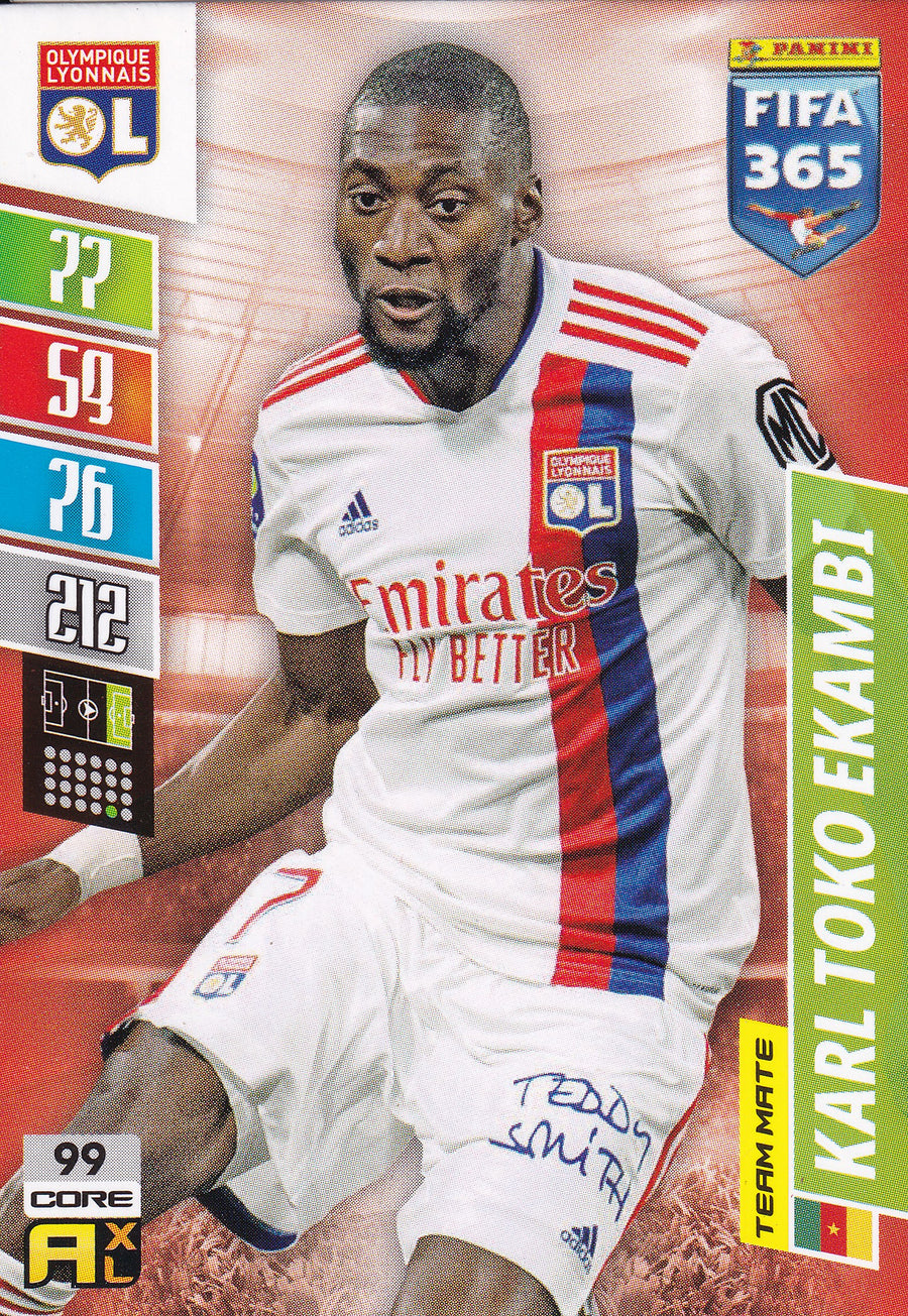 099. KARL TOKO EKAMBI - OLYMPIQUE LYONNAIS