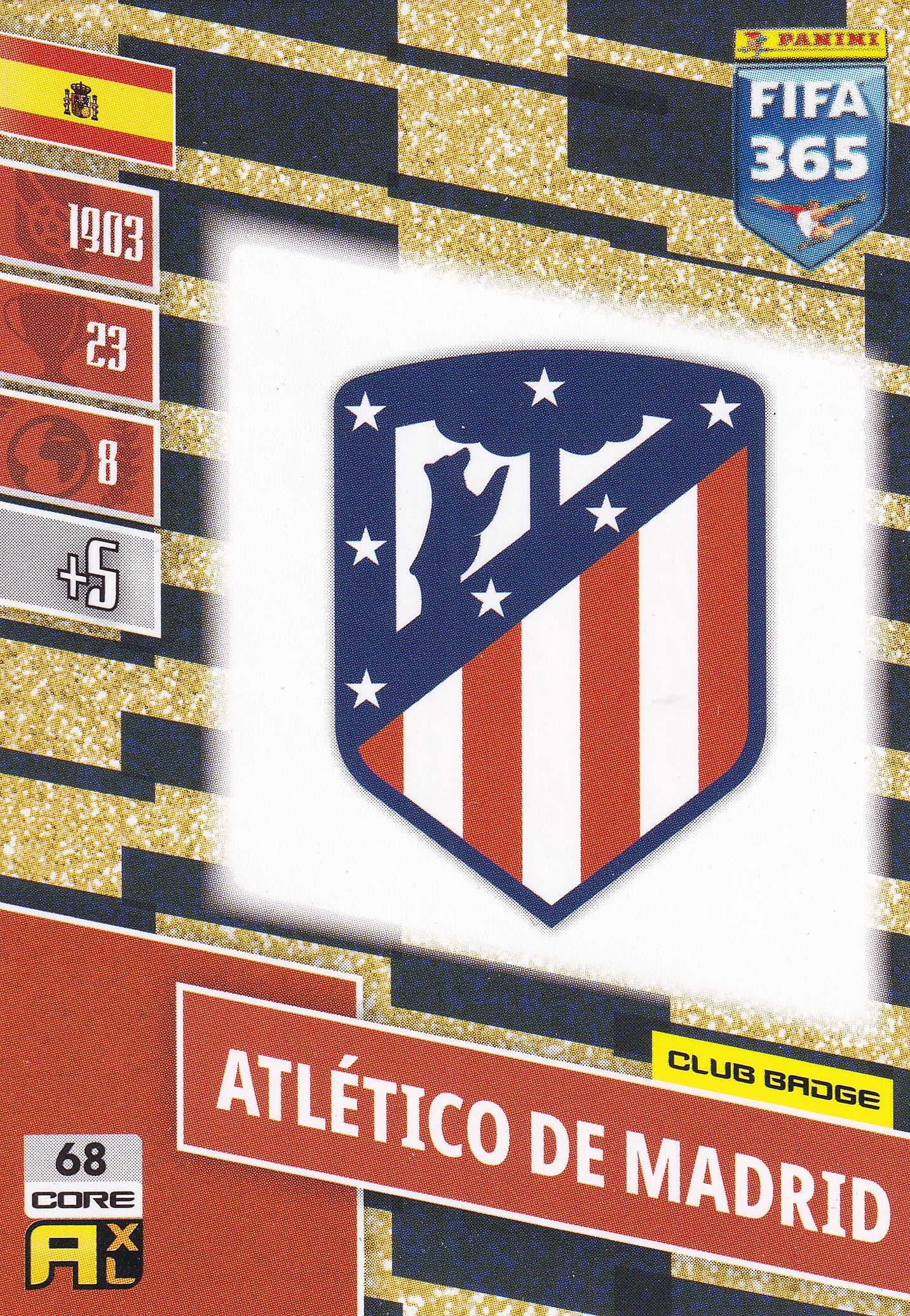 068. ATLETICO DE MADRID - CLUB BADGE