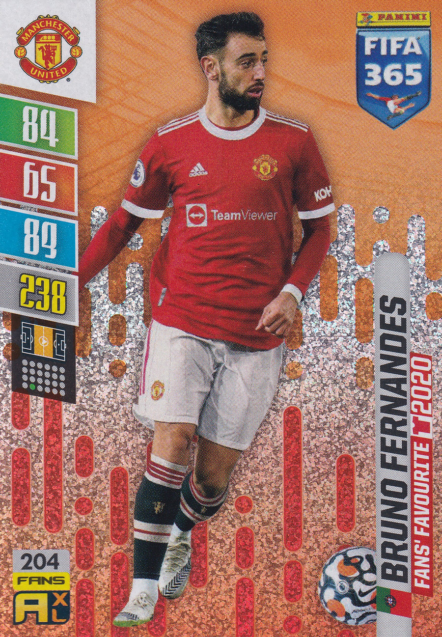 204. BRUNO FERNANDES - MANCHESTER UNITED - FANS' FAVOURITE