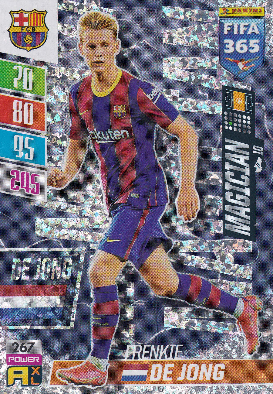 267. FRENKIE DE JONG - FC BARCELONA - MAGICIAN