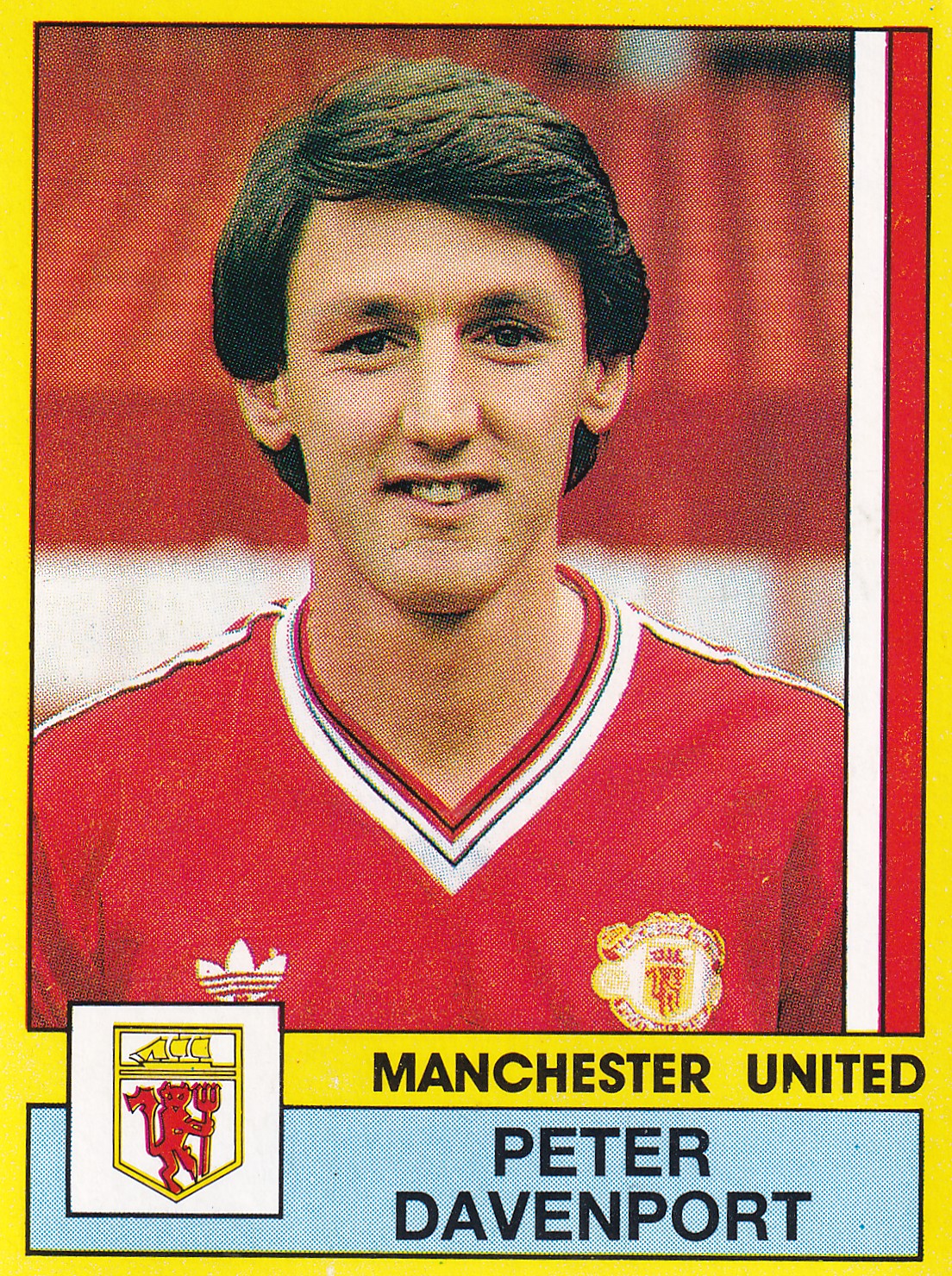 179. PETER DAVENPORT - MANCHESTER UNITED