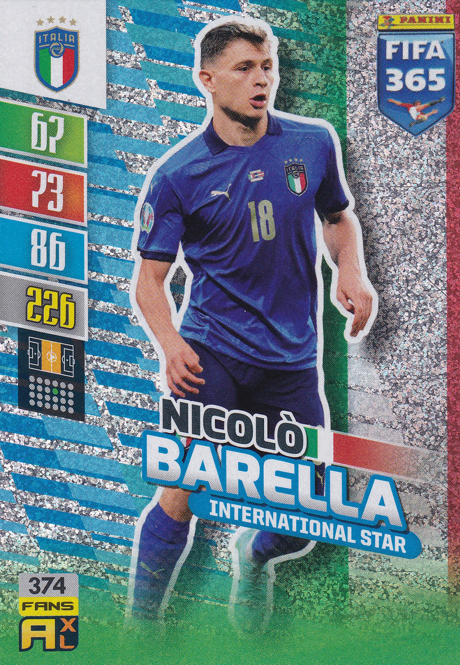 374. NICOLO BARELLA - ITALY - INTERNATIONAL STAR