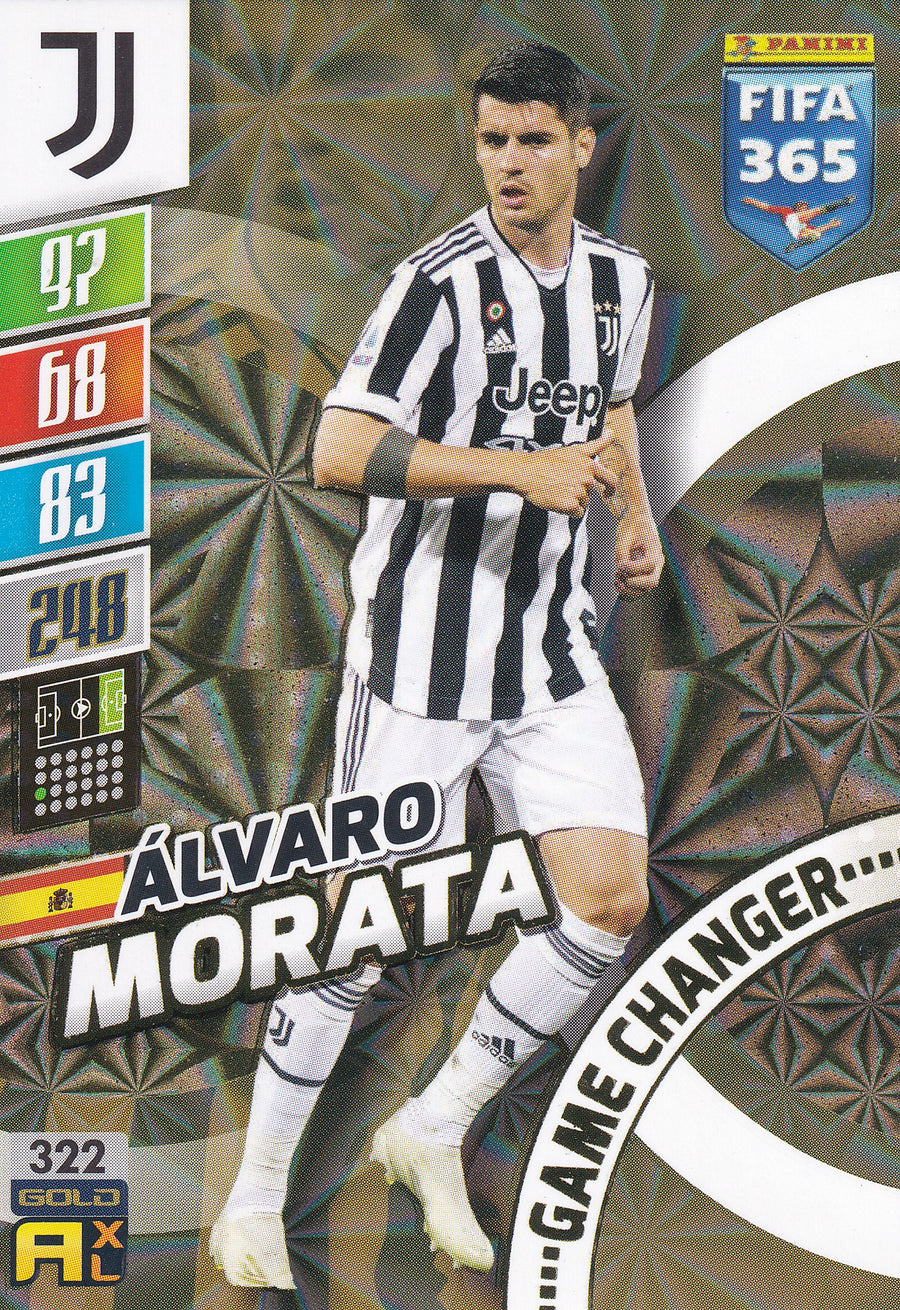 322. ALVARO MORATA - JUVENTUS - GAME CHANGER