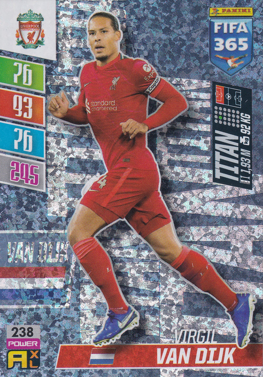 238. VIRGIL VAN DIJK - LIVERPOOL - TITAN