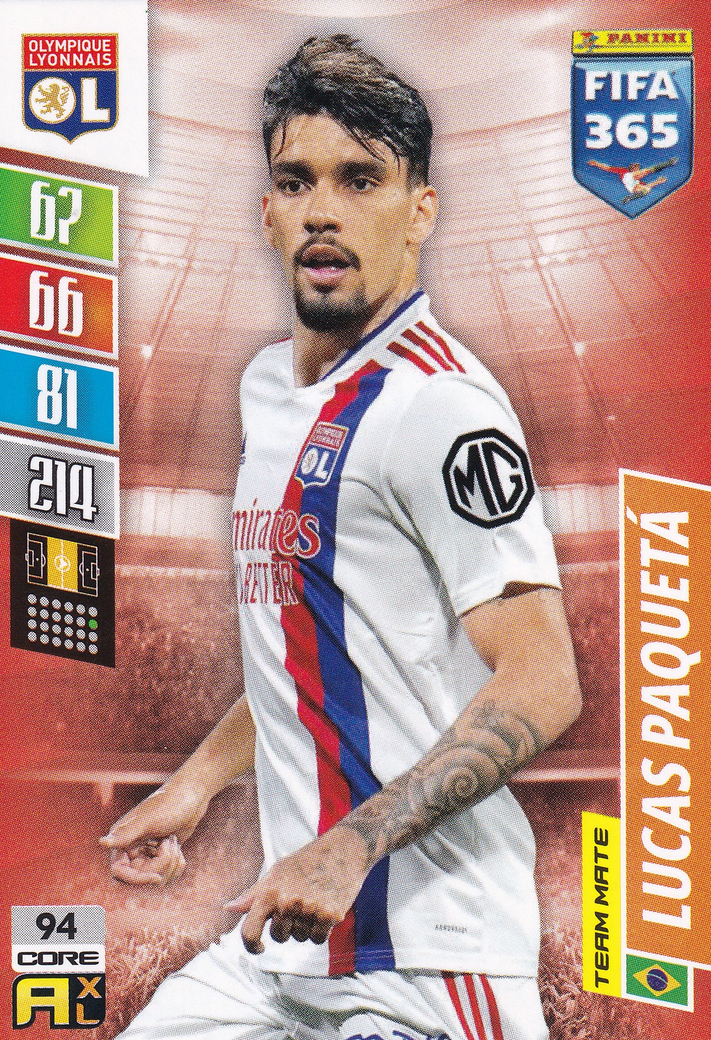 094. LUCAS PAQUETA - OLYMPIQUE LYONNAIS