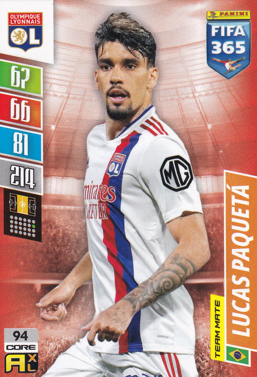 094. LUCAS PAQUETA - OLYMPIQUE LYONNAIS