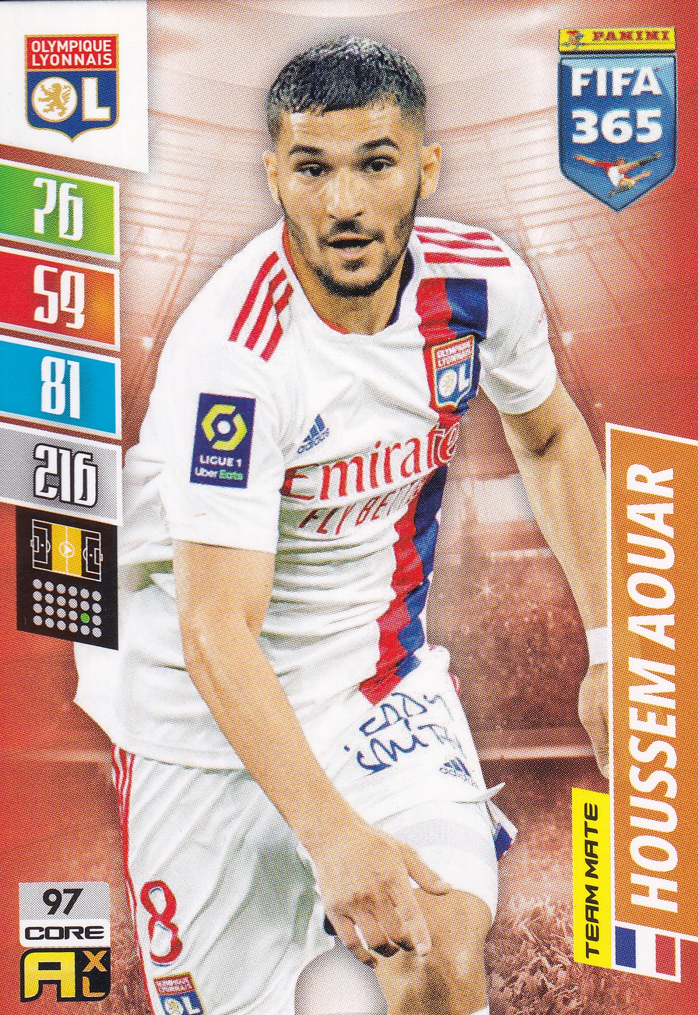 097. HOUSSEM AOUAR - OLYMPIQUE LYONNAIS