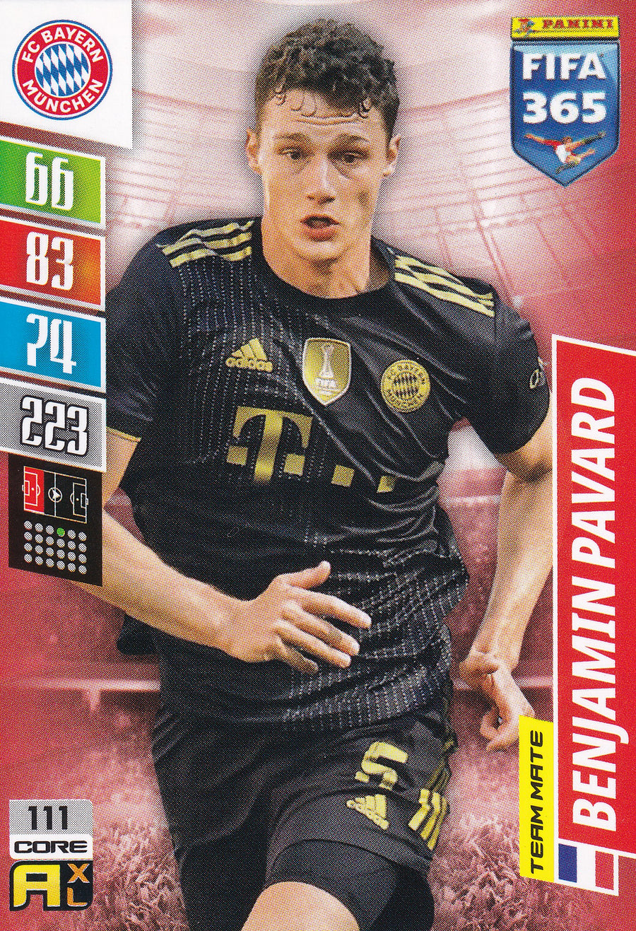 111. BENJAMIN PAVARD - FC BAYERN MUNCHEN